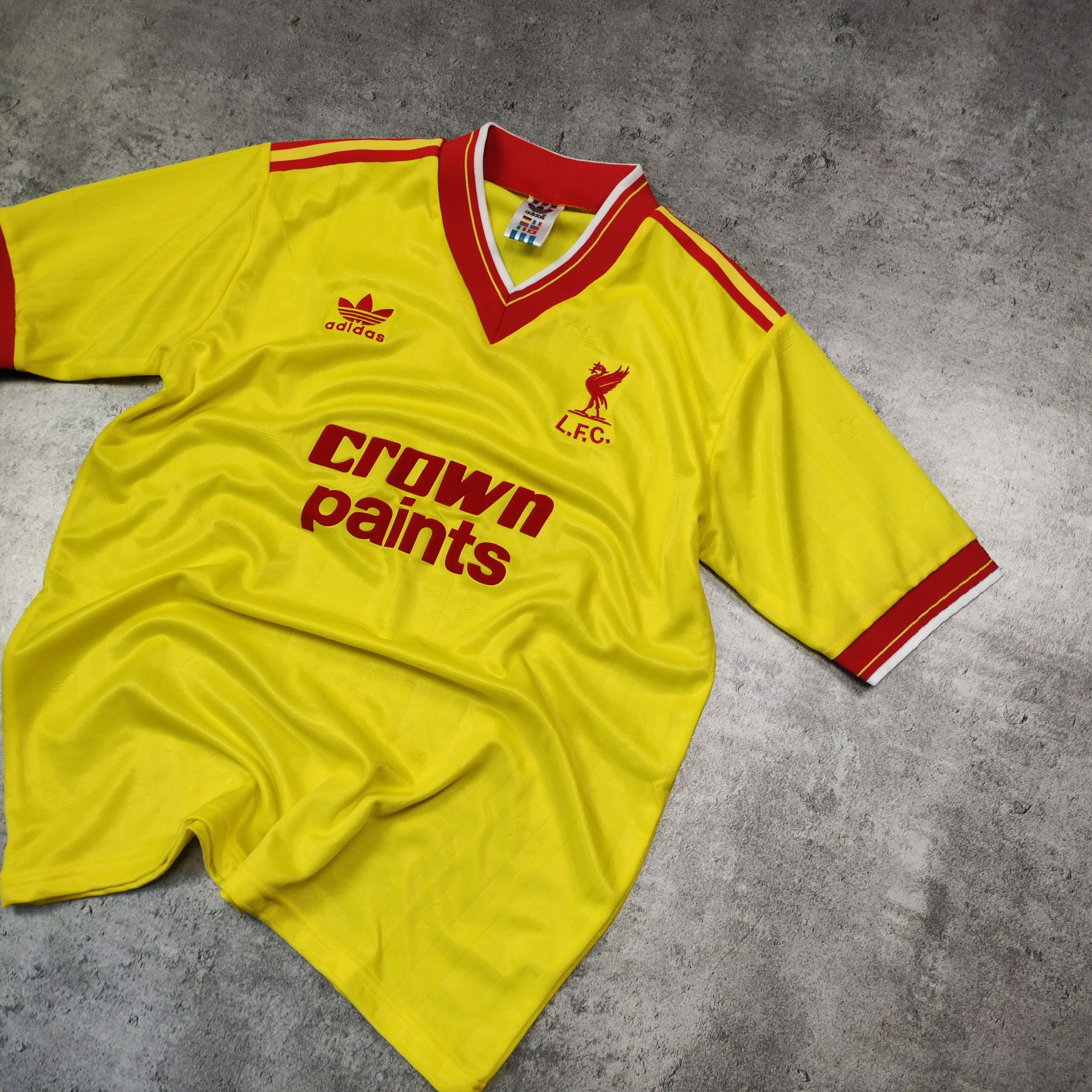 Vintage RARE 1985 Liverpool FC x Adidas Football Away Replica Jersey Size US XL / EU 56 / 4 - 2 Thumbnail