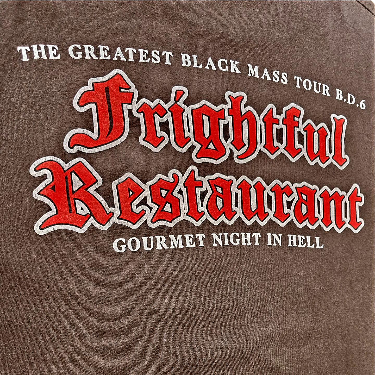 Band Tees × Hanes × Vintage Frightful Restaurant Size US L / EU 52-54 / 3 - 3 Thumbnail