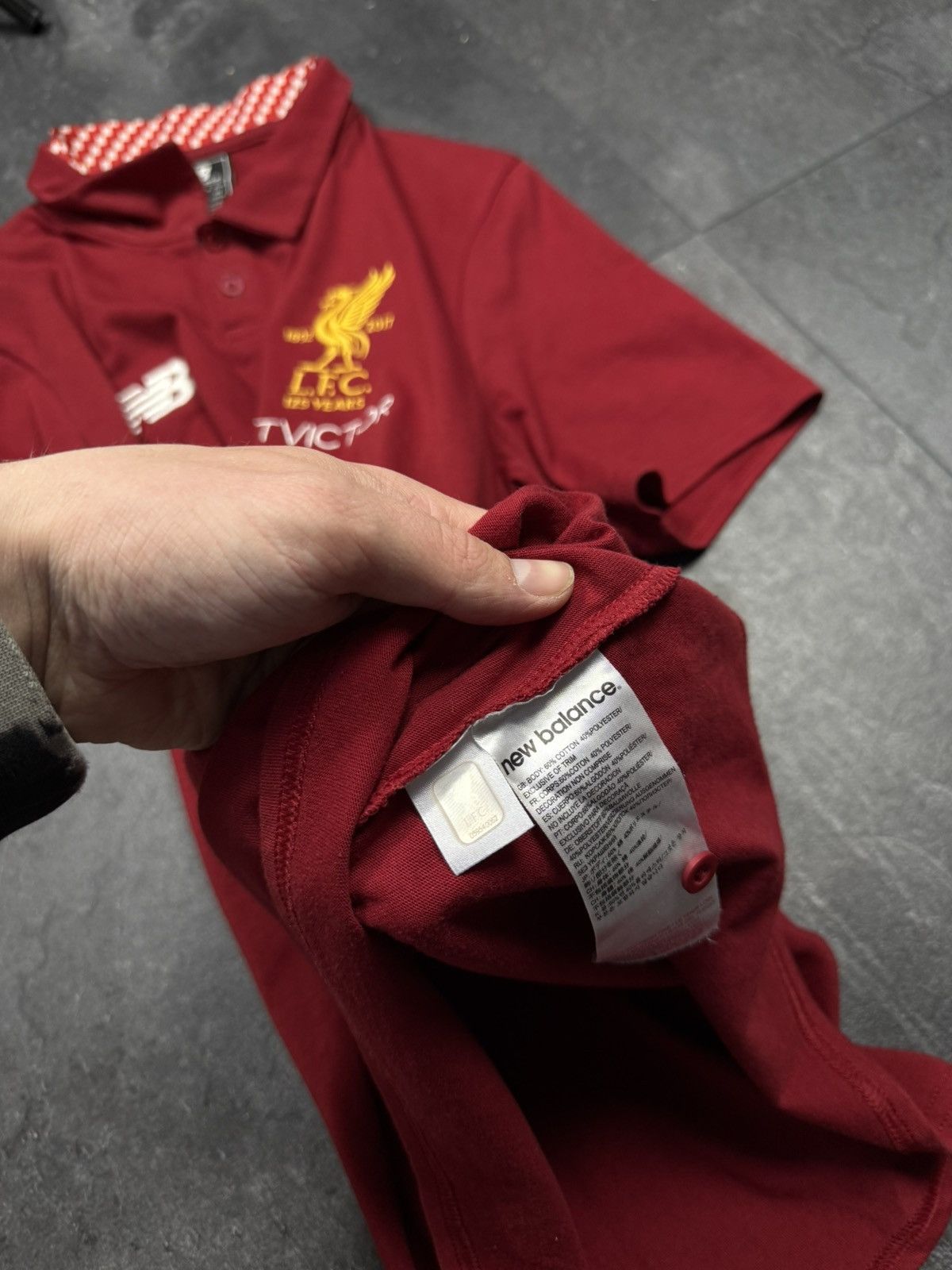 New Balance LFC Liverpool Football Club New Balance jersey Size US M / EU 48-50 / 2 - 9 Thumbnail