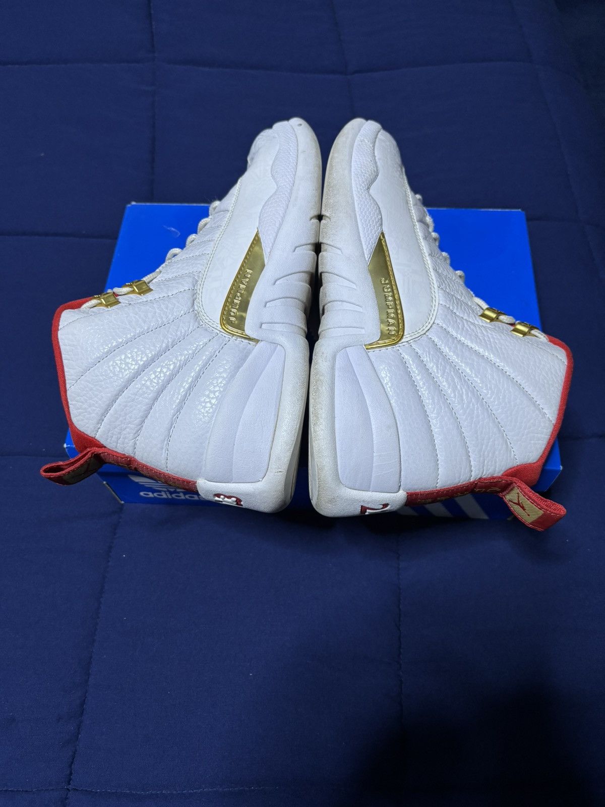 Jordan Brand Jordan 12 Retro Fiba 2019 Size 9.5 Size US 9.5 / EU 42-43 - 3 Thumbnail