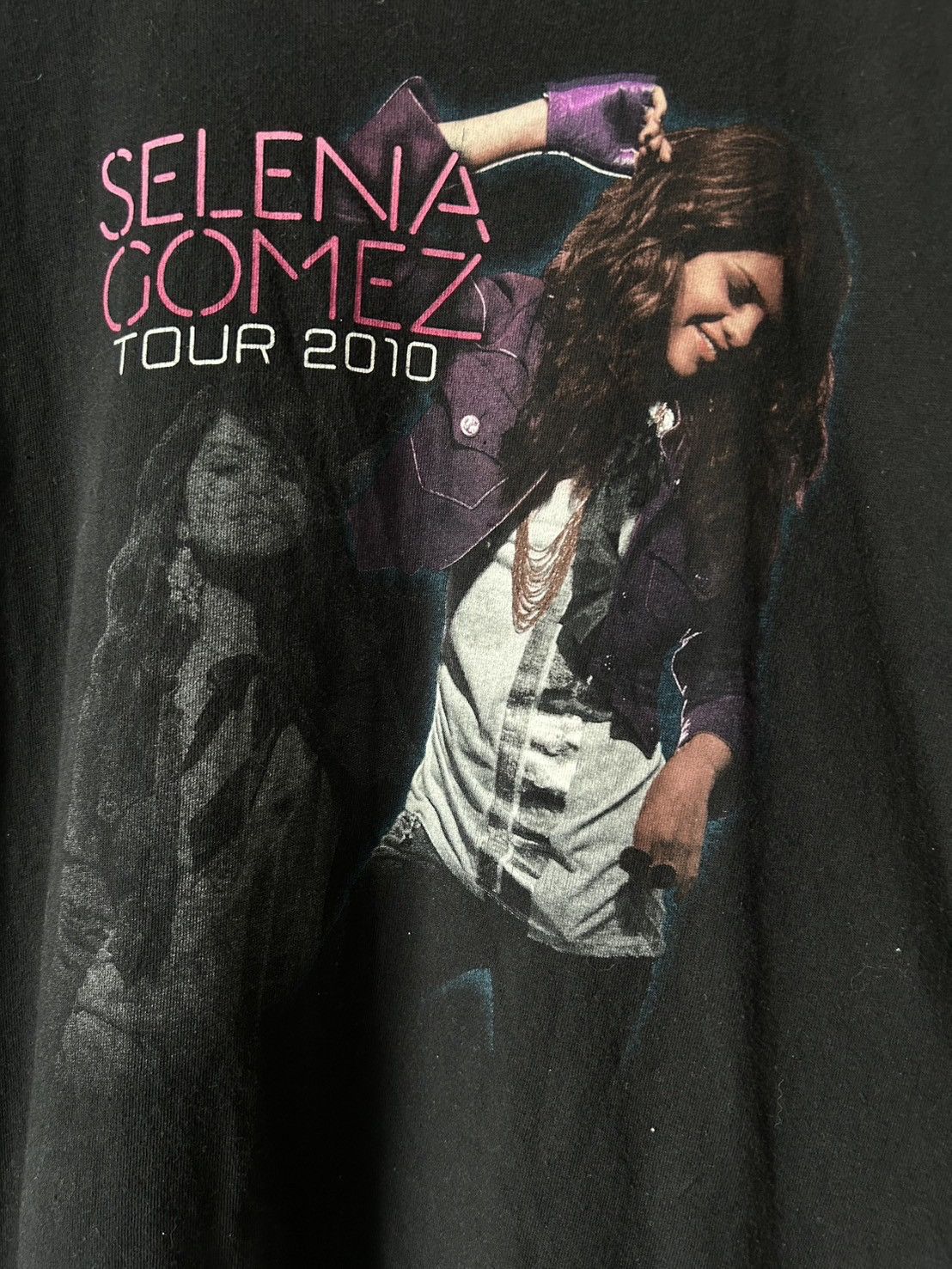 Vintage Selena Gomez T Shirt 00’ Size US XL / EU 56 / 4 - 2 Thumbnail