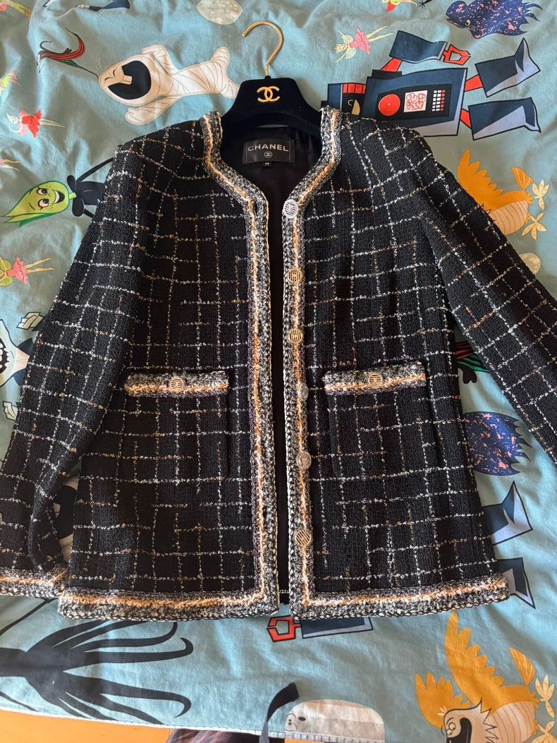Chanel Chanel Black Robot Jacket Classic Collection-dmc Size US M / EU 48-50 / 2 - 1 Thumbnail