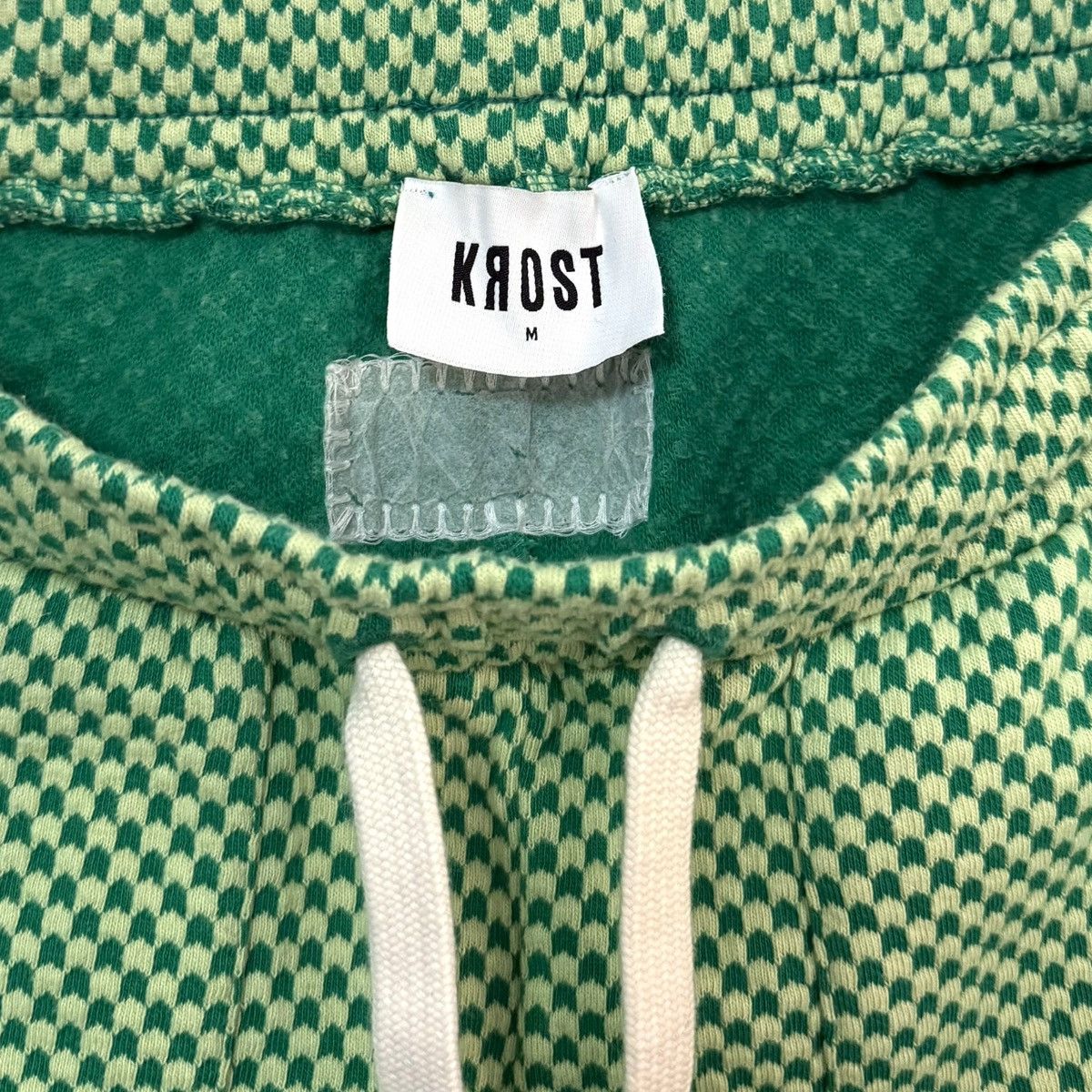 Other KROST SS23 Green Chevron Jacquard Knit Pants Size US 32 / EU 48 - 3 Thumbnail
