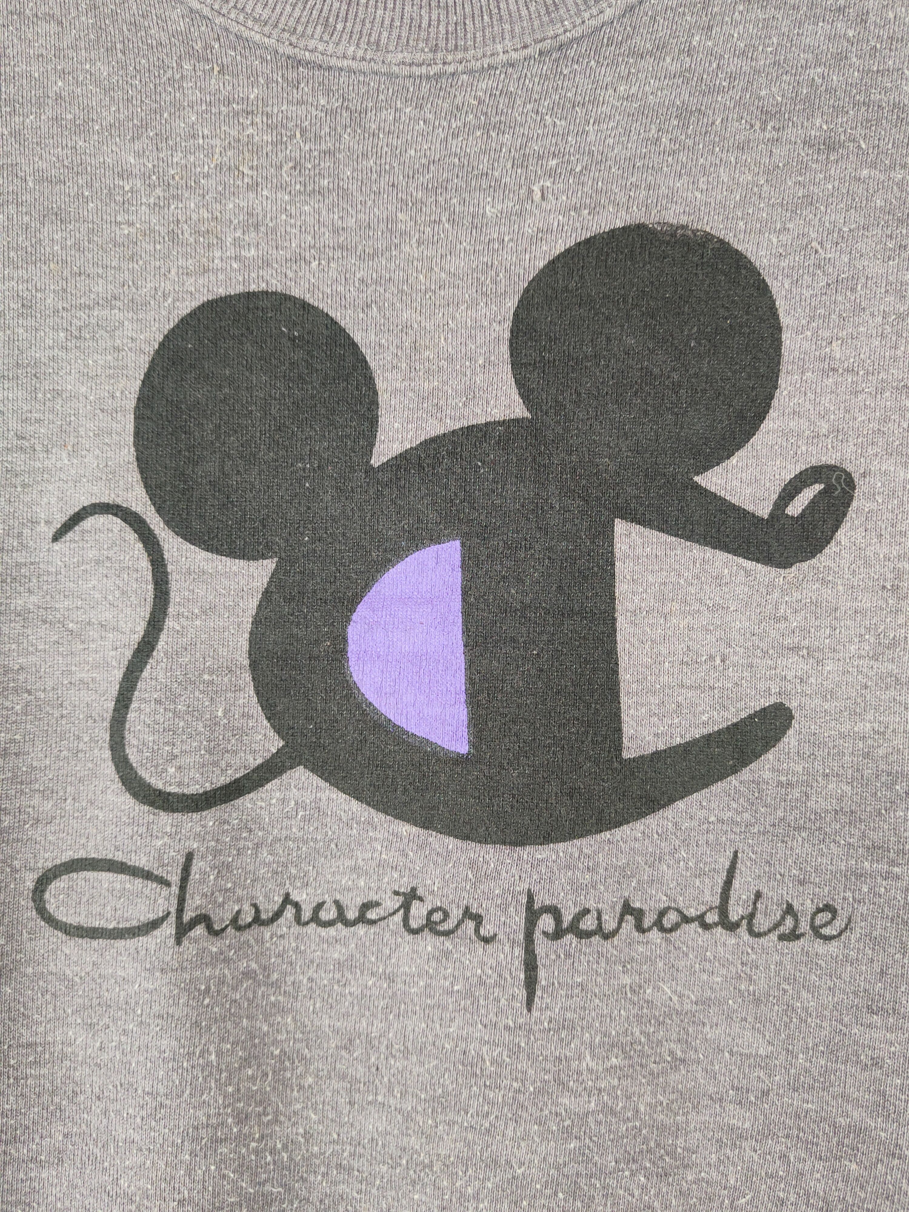 Japanese Brand DL character paradise champion Purple Faded Sweatshirts #424 Size US M / EU 48-50 / 2 - 2 Thumbnail