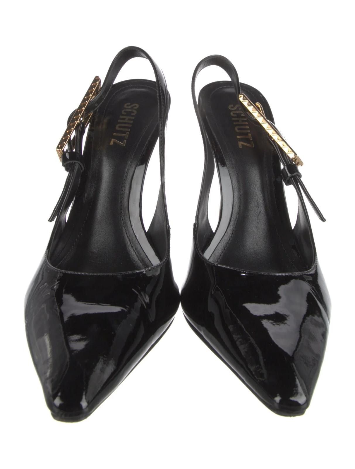 Other chutz Patent Leather Slingback Pumps US7.5 Size US 7.5 / IT 37.5 - 3 Thumbnail