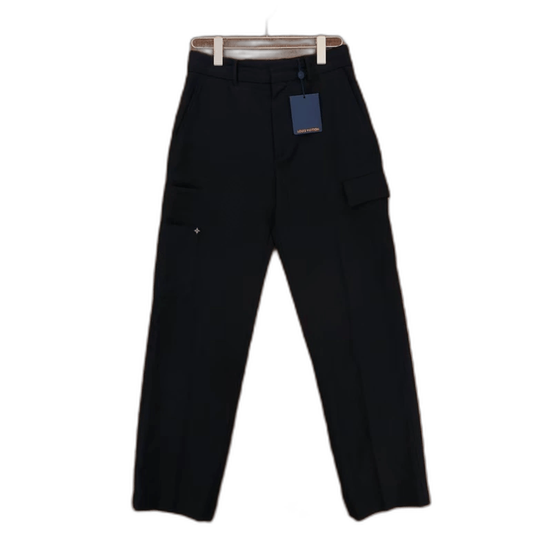 Louis Vuitton Multi-Pocket Wool Casual Pants