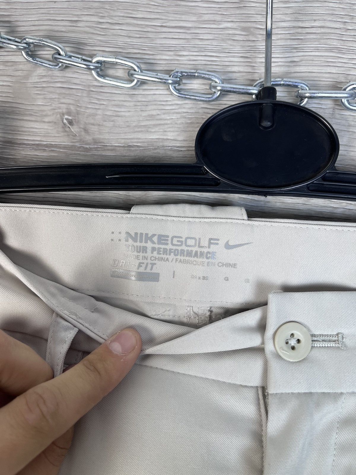 Nike Nike Pants Mens 34x32 Beige Golf Performance Lightweight Size US 34 / EU 50 - 5 Thumbnail