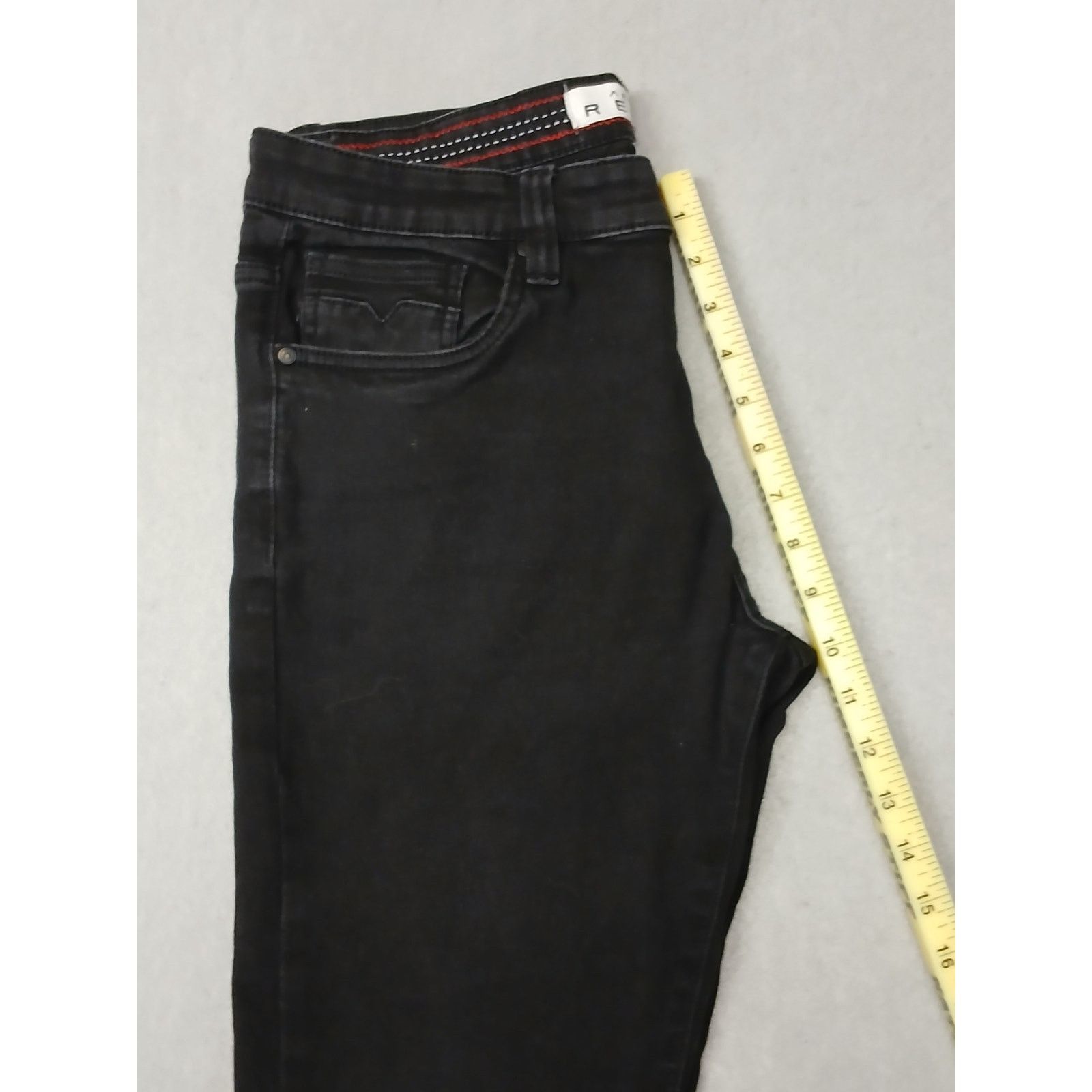 Other Artful Rebel (32x30) Black Jax Slim Stretch Straight Pants Size US 32 / EU 48 - 6 Thumbnail