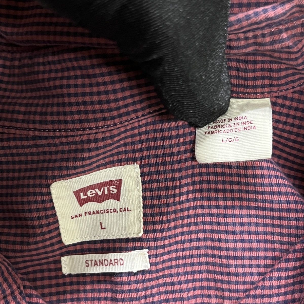 Levi's × Vintage Levis Small Checkered Button Up Shirt Size US M / EU 48-50 / 2 - 13 Thumbnail
