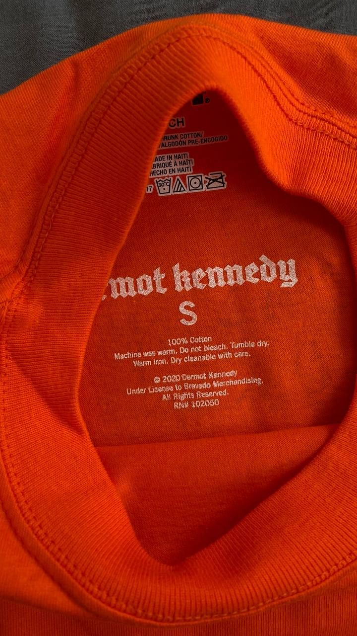 Band Tees Dermot Kennedy Longsleeve Lyric Tee Orange Size US S / EU 44-46 / 1 - 4 Thumbnail