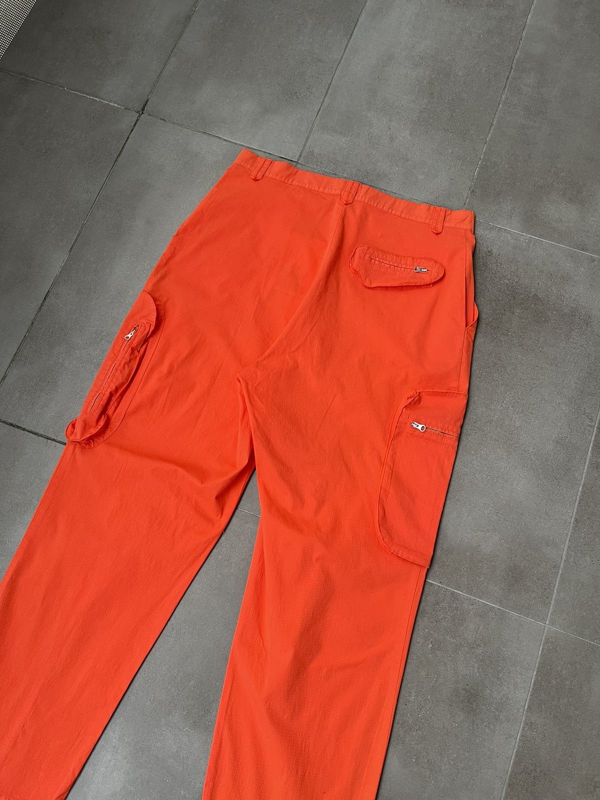 Henrik Vibskov !DS! SS23 Henrik Vibskov Flame Orange Cargo Pants Size US 32 / EU 48 - 16 Thumbnail