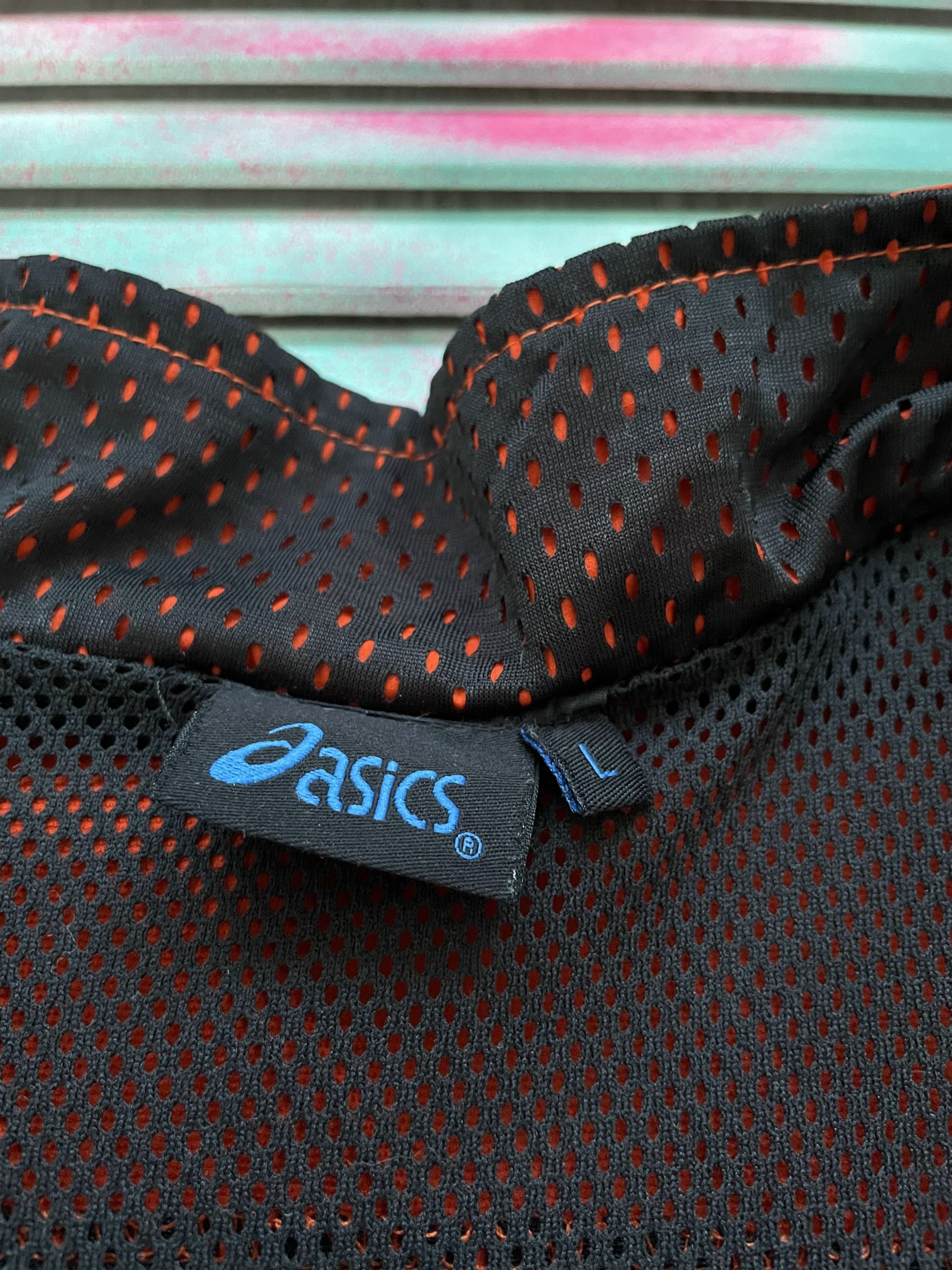Asics Vintage Asics Tech Performance Network Orange Vest Size US L / EU 52-54 / 3 - 7 Thumbnail