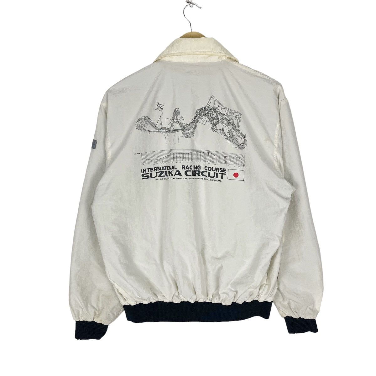 Japanese Brand 🔥90s SUZUKA CIRCUIT INTERNATIONAL RACING BOMBER JACKET Size US L / EU 52-54 / 3 - 10 Thumbnail