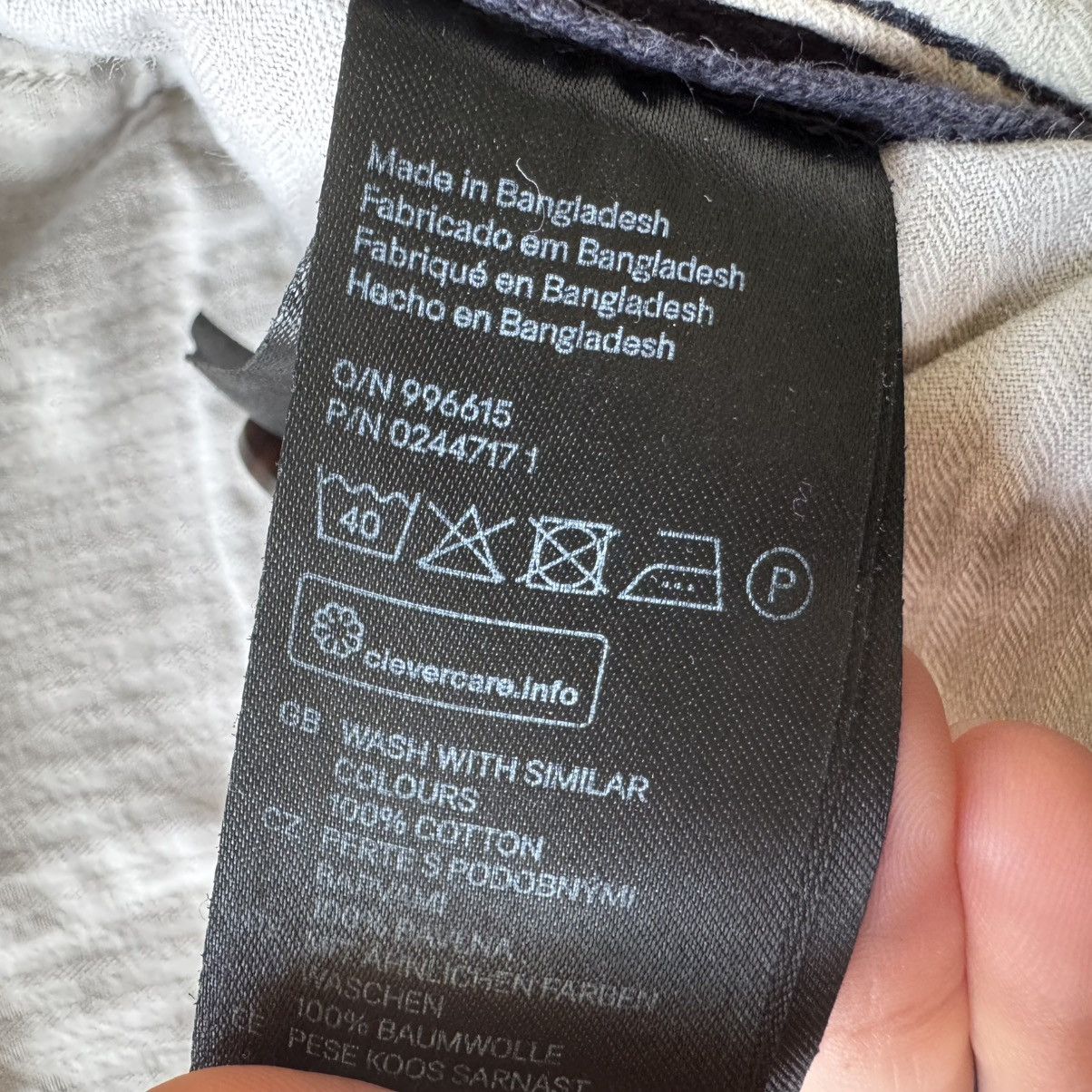 H&M H&M L.O.G.G. SLIM-FIT COTTON CHINOS Size US 32 / EU 48 - 6 Thumbnail