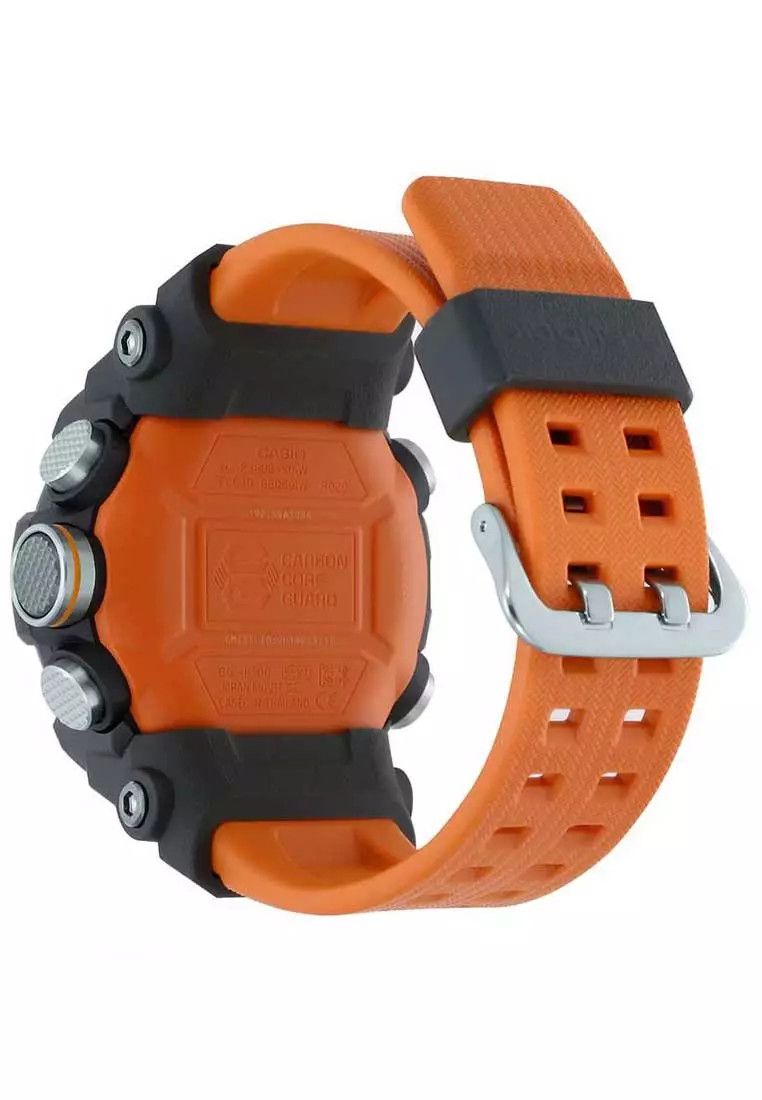Casio × G Shock Casio G-SHOCK - Orange Black GG-B100-1A9DR Mudmaster Size ONE SIZE - 4 Thumbnail