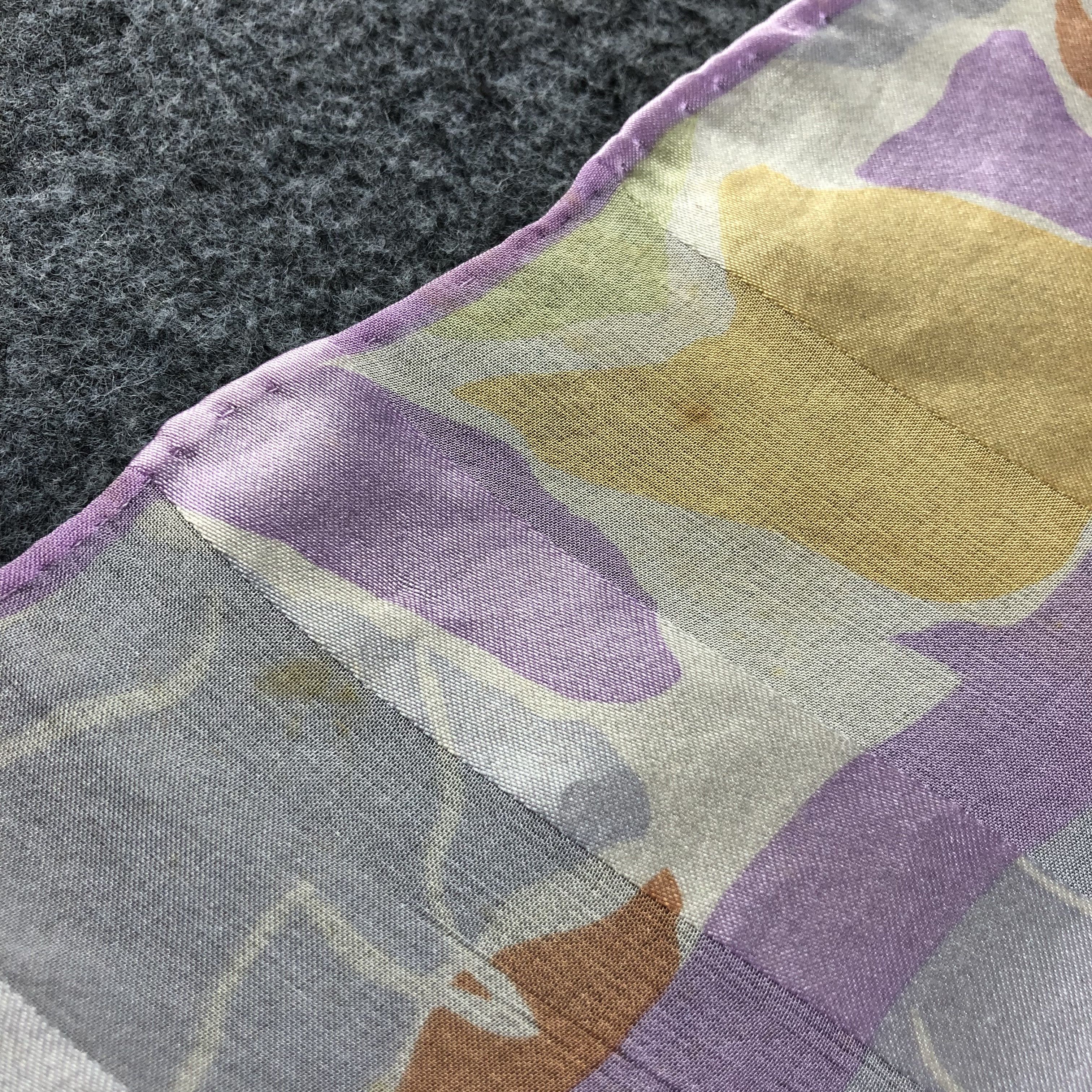 Pierre Balmain Vintage Pierre Balmain Floral Silk Scarf M495 Size ONE SIZE - 16 Thumbnail