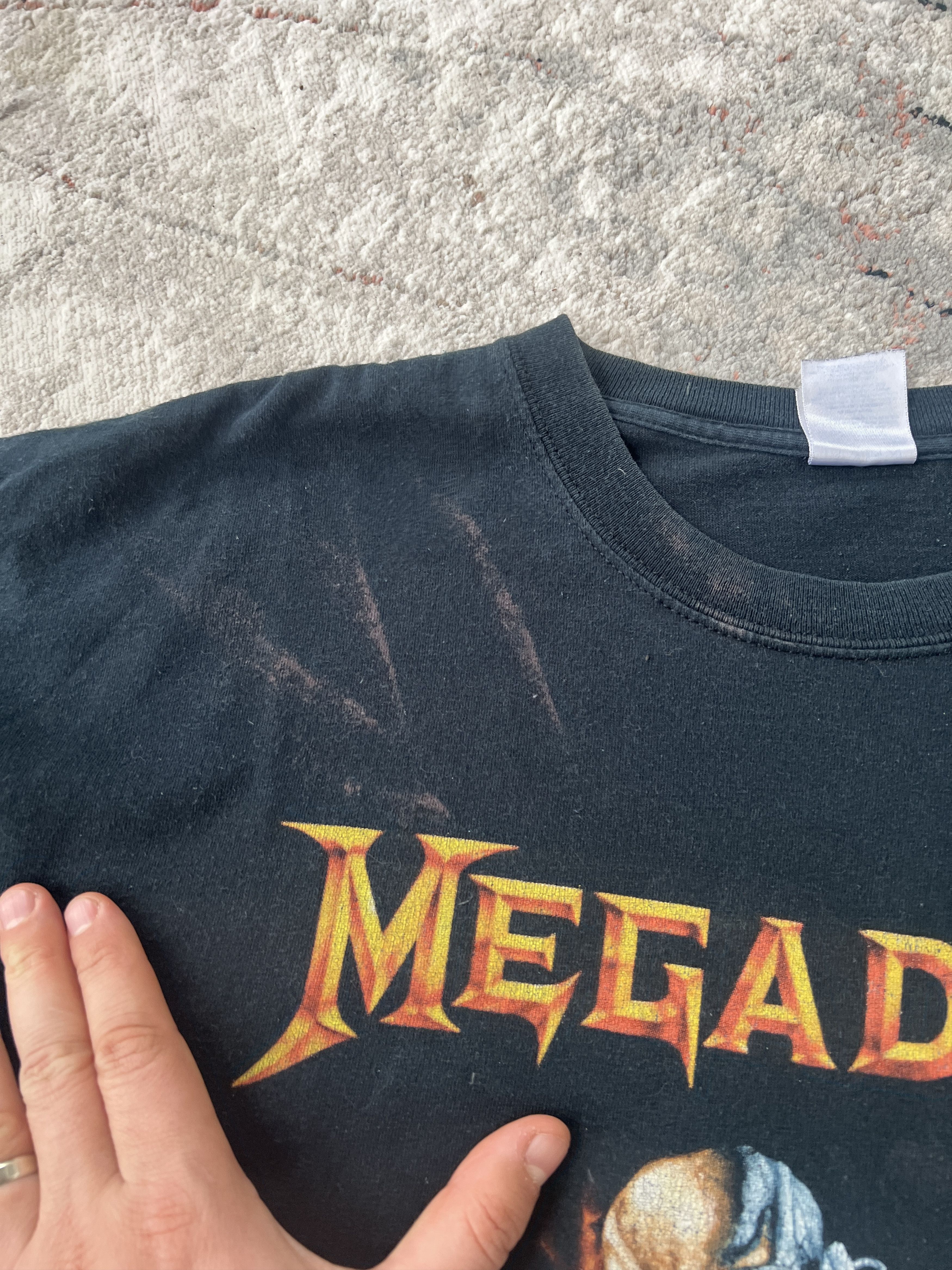 Megadeth Megadeth Diamond Head Tee Size US XL / EU 56 / 4 - 4 Thumbnail