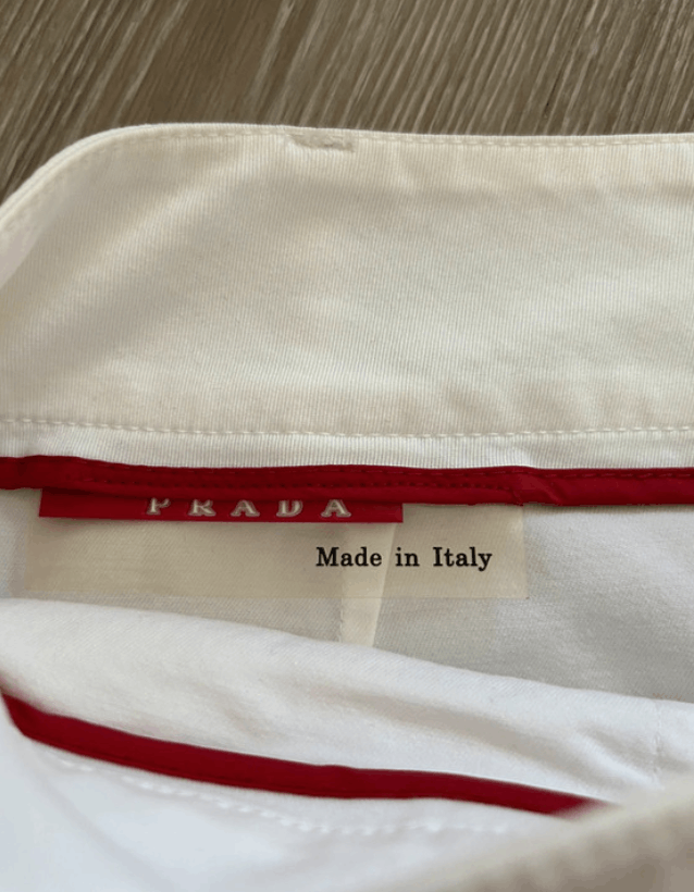 Prada Prada Skirt Nylon Belted Zip Red Tab Sport 1999 Mini EX0152 Size 42" / US 20 - 2 Thumbnail
