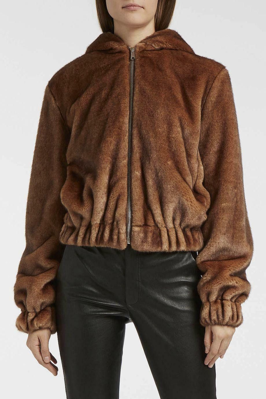Helmut Lang Helmut Lang Faux Fur Jacket XS Size XS / US 0-2 / IT 36-38 - 4 Thumbnail