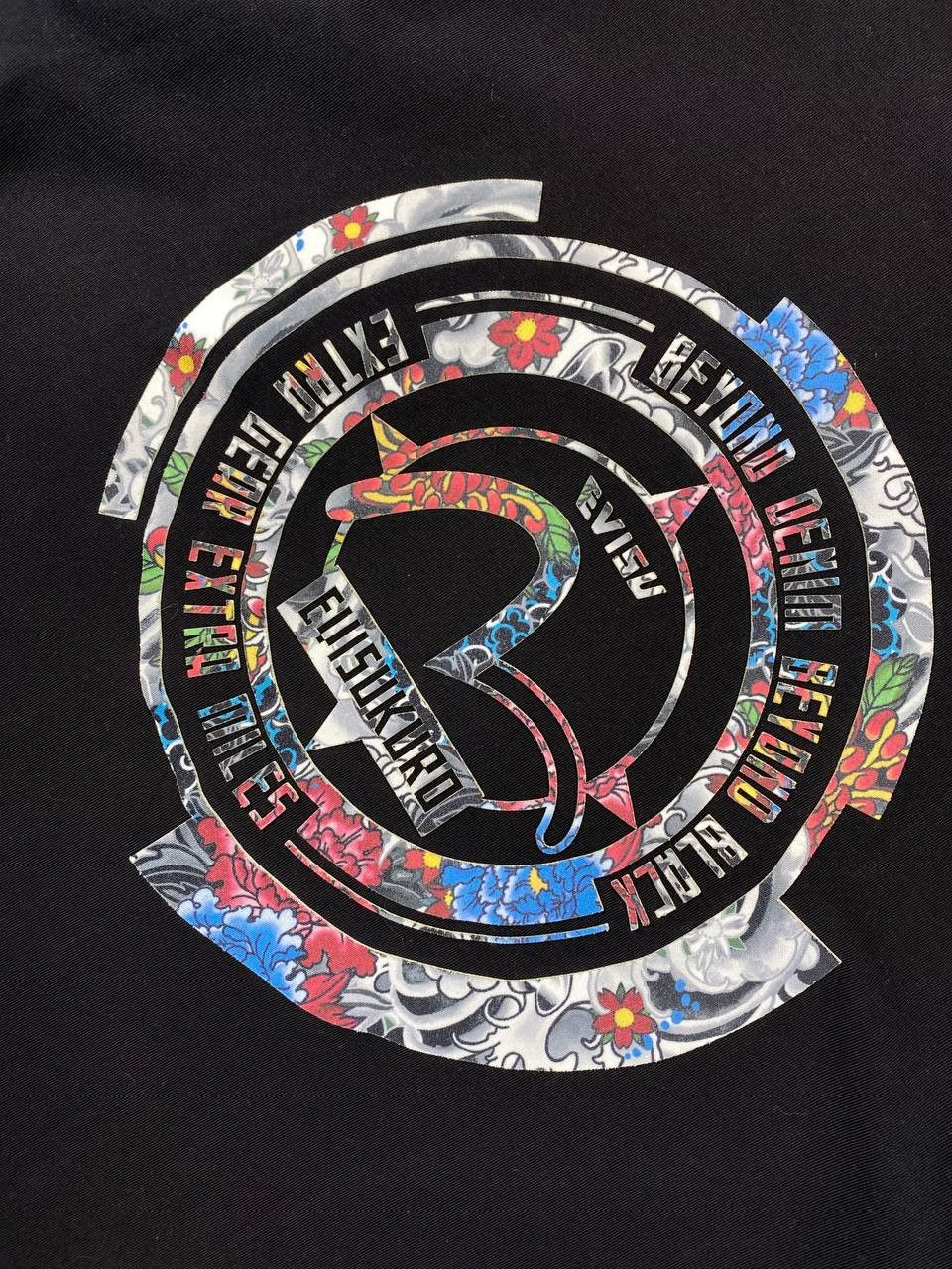 Evisu Evisu Kuro Big Logo T Shirt Men Size XL Black Size US XL / EU 56 / 4 - 5 Thumbnail