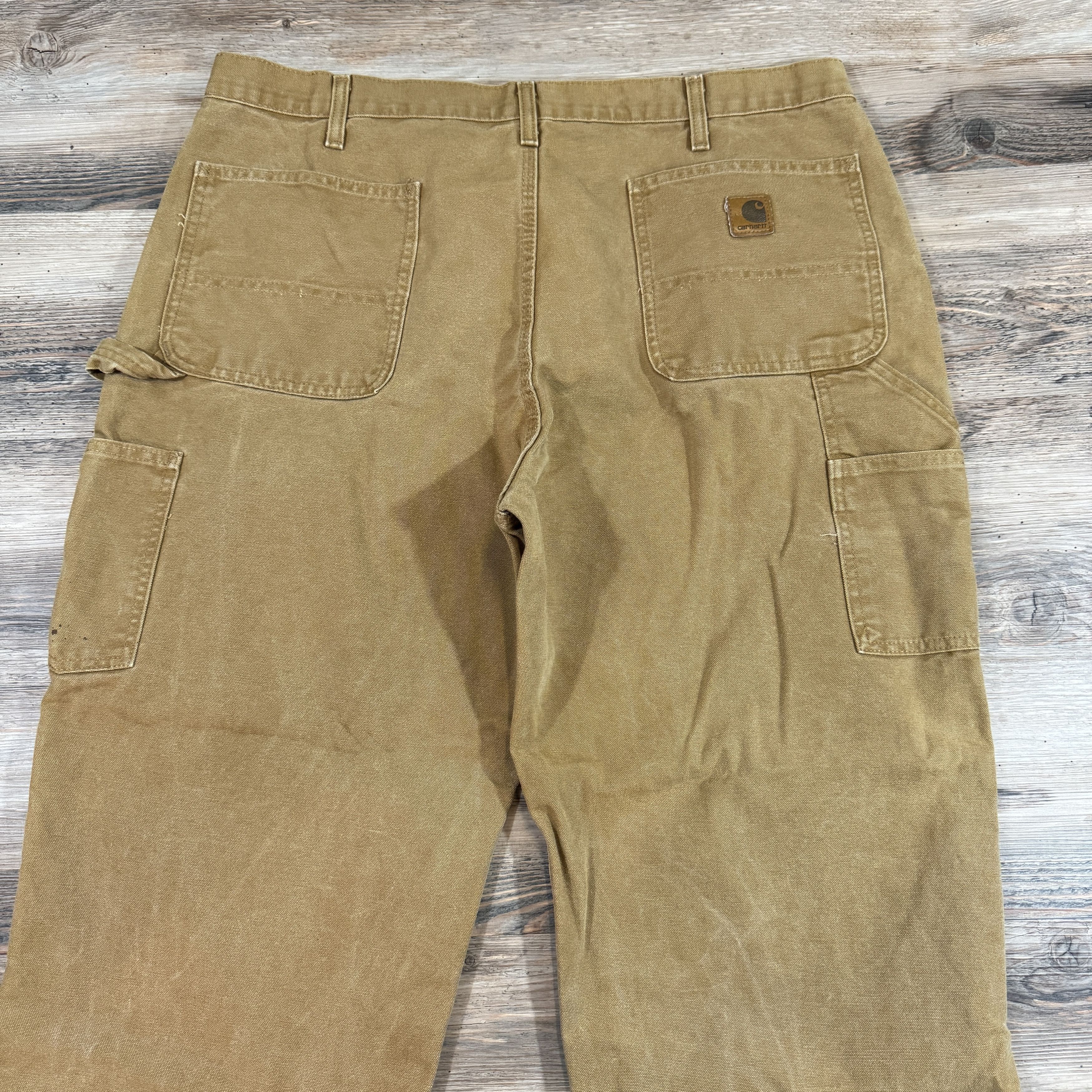 Carhartt × Vintage Y2K Vintage CARHARTT Dungarees Duck Canvas Pants Wide Leg Size US 40 / EU 56 - 5 Thumbnail