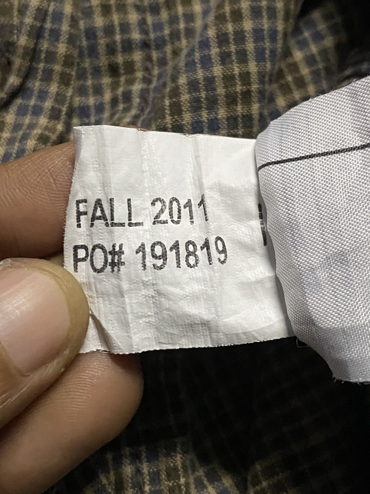 Carhartt Carhartt Fall 2011 Gingham Oversized Shirt Size US L / EU 52-54 / 3 - 8 Thumbnail