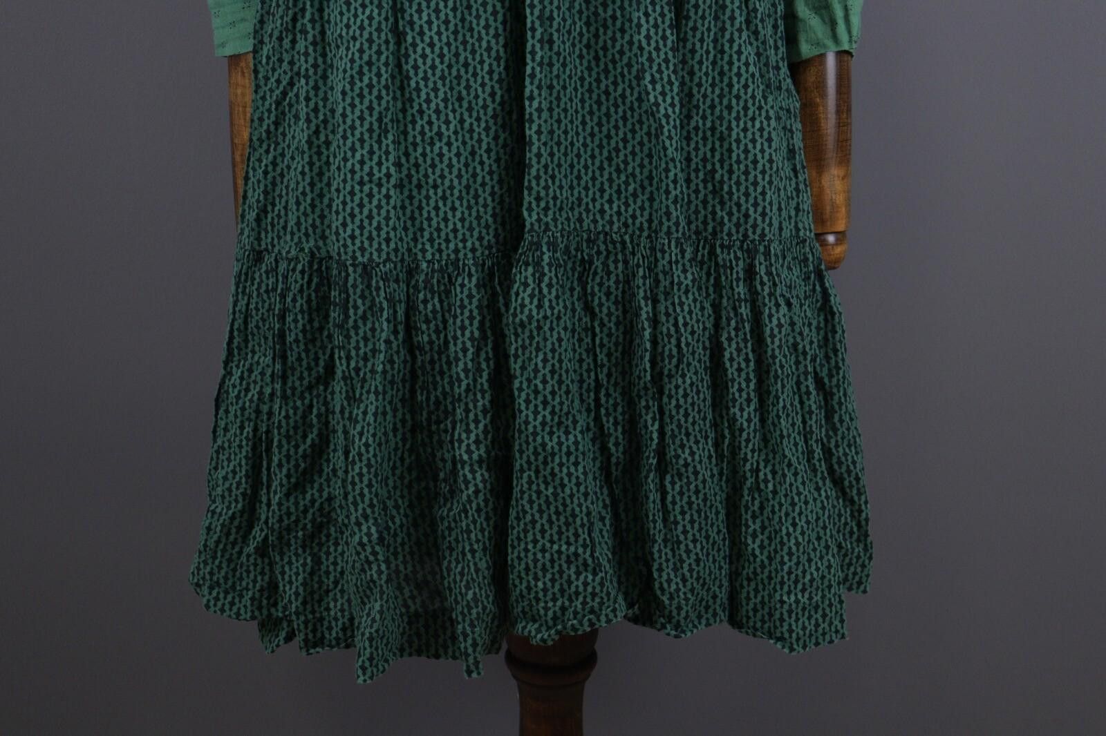 Wilkes Bashford BA&SH Tanja Green Lagenlook Relaxed Dress Size 0 / XS Size XS / US 0-2 / IT 36-38 - 3 Thumbnail