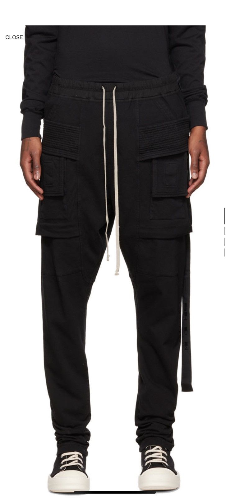 Rick Owens Rick Owens creatch cargo pants. M. $850 Size US 34 / EU 50 - 1 Thumbnail