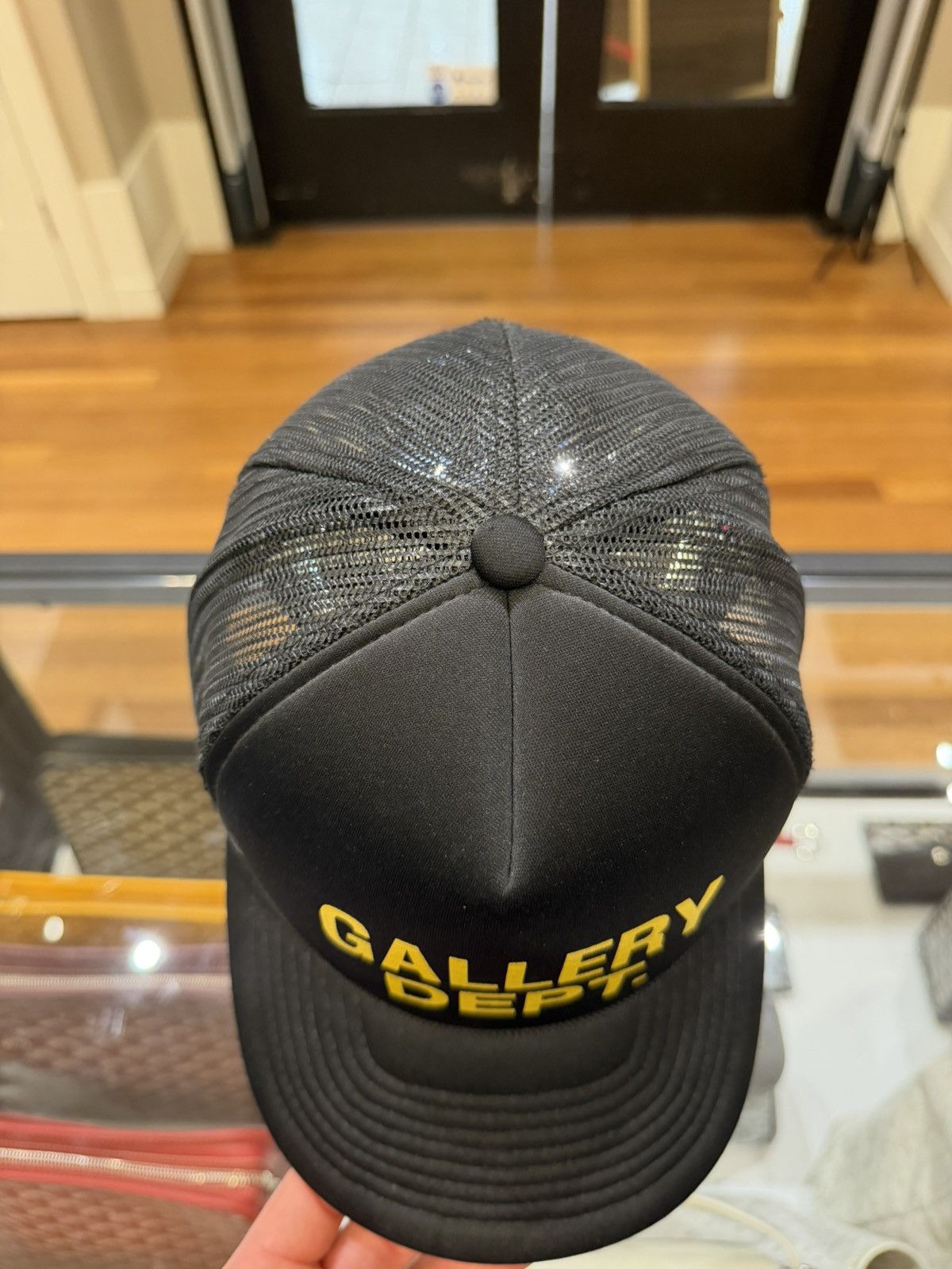 Gallery Dept. Gallery Dept. Trucker Hat - Black/Yellow Size ONE SIZE - 5 Thumbnail