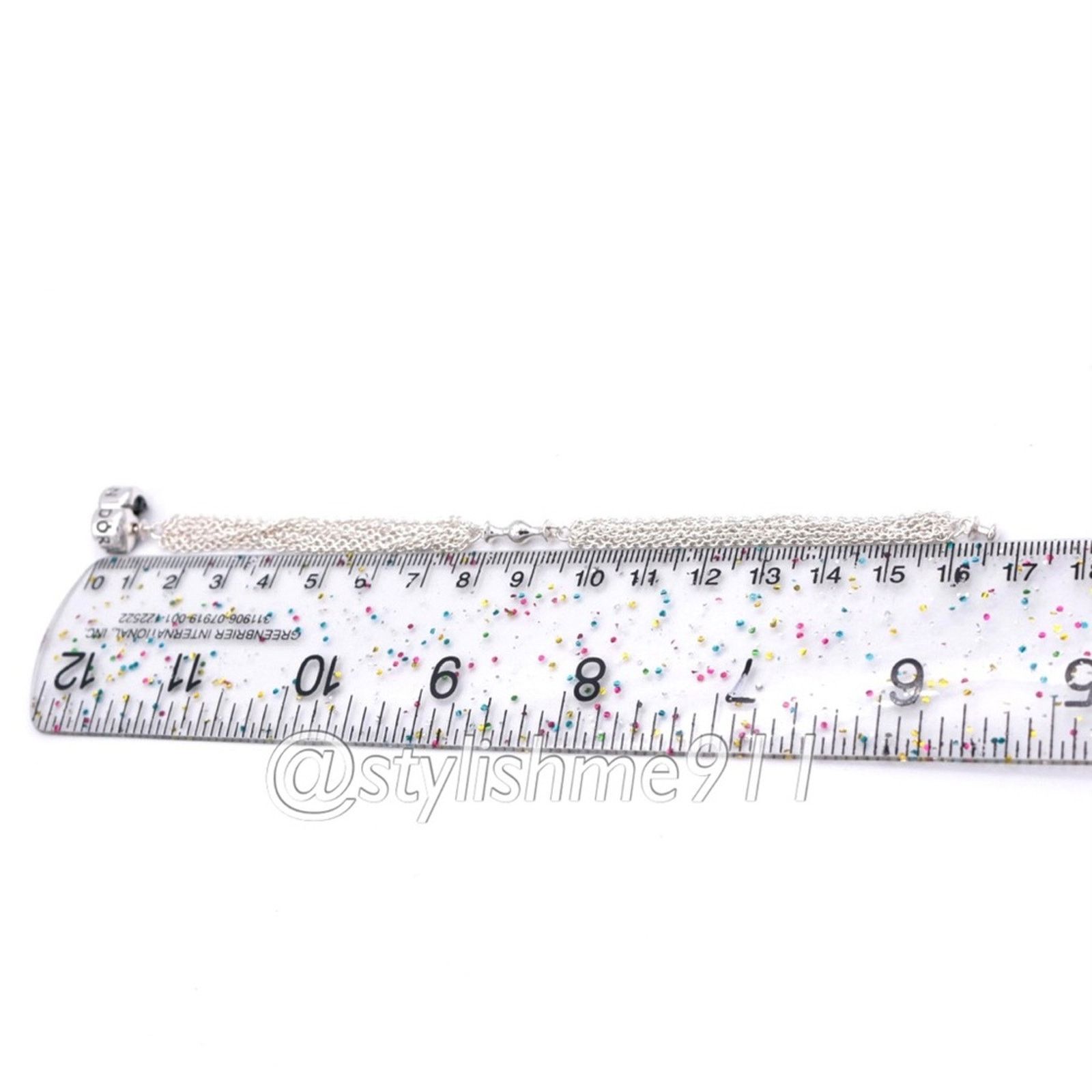 pandora PANDORA Multi-Strand Mesh One Station Clip Capture Bracelet Size ONE SIZE - 7 Thumbnail
