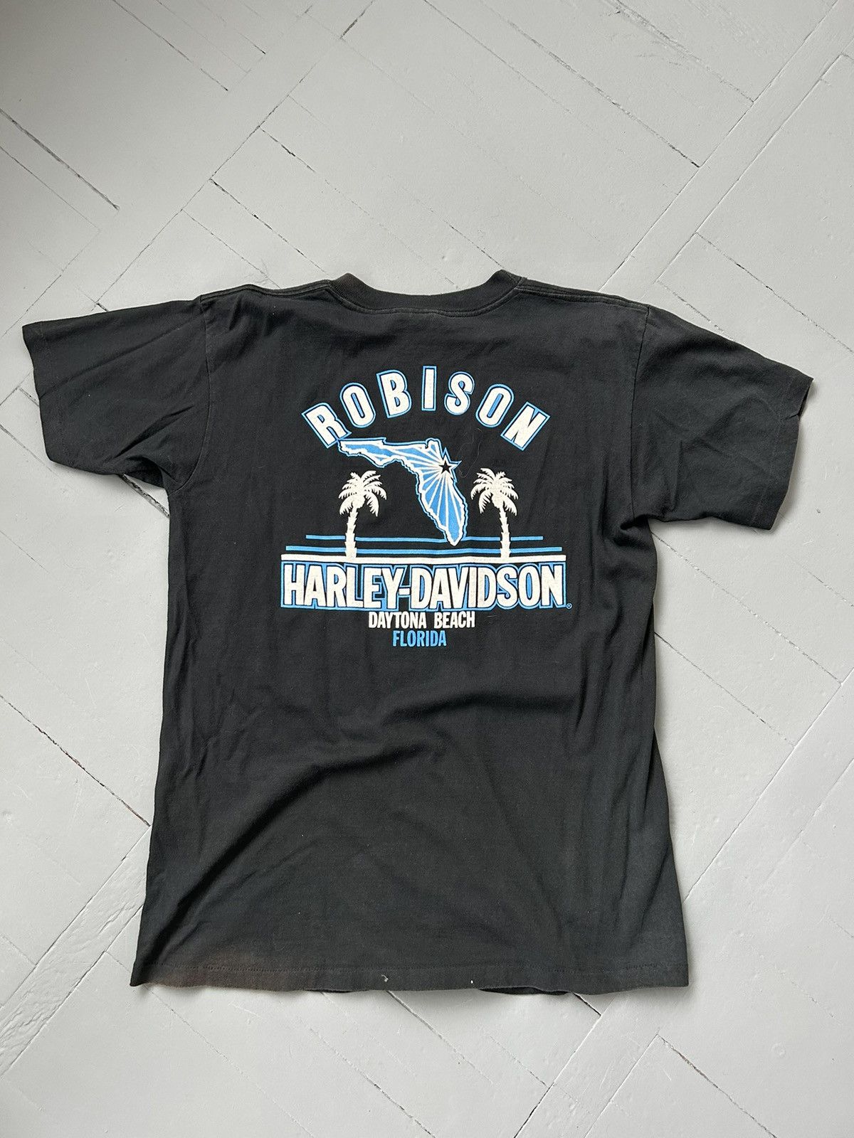 Harley Davidson Harley Davidson vintage T-shirt 1993 Size US L / EU 52-54 / 3 - 8 Thumbnail