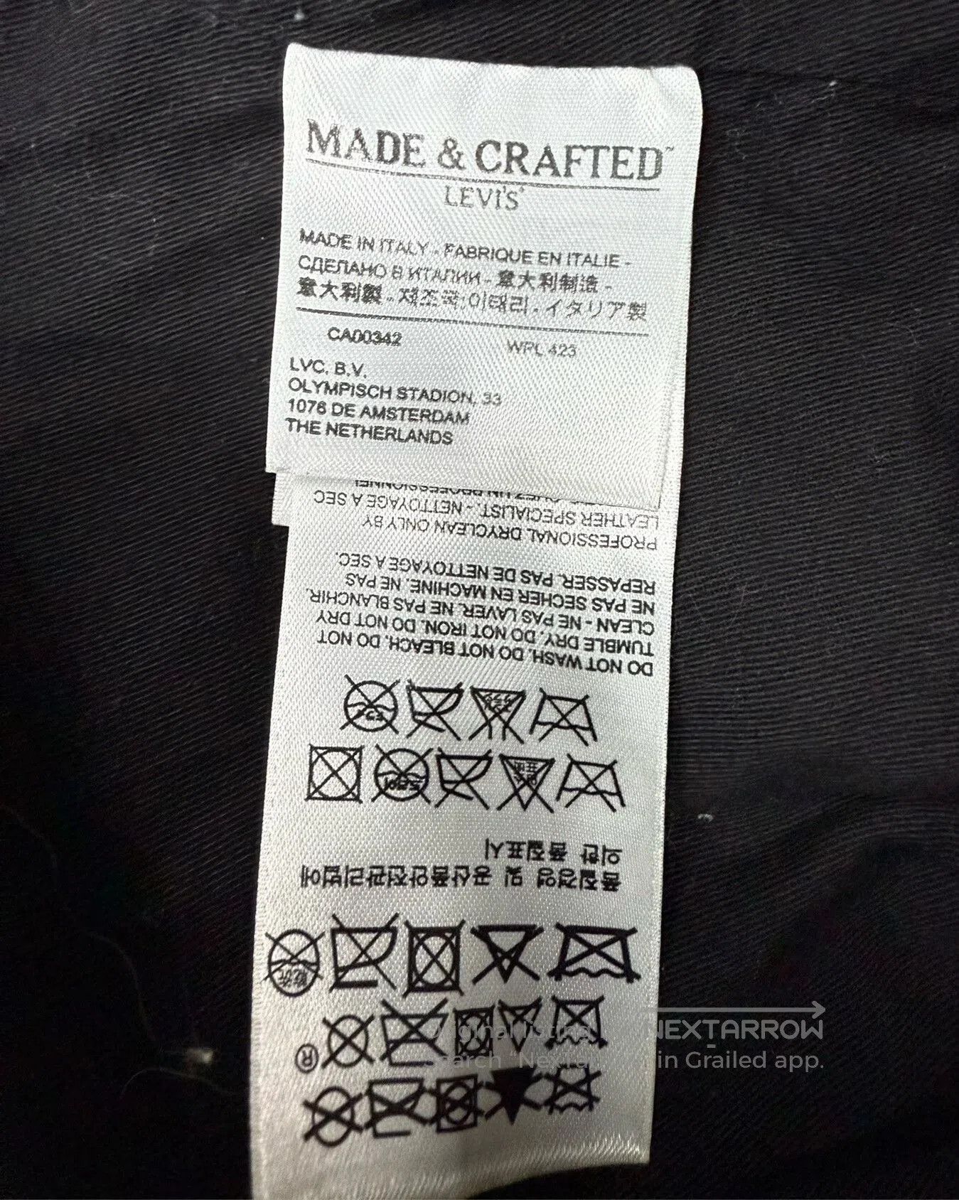 Other Levi's Made & Crafted Leather Jacket. Size US M / EU 48-50 / 2 - 6 Thumbnail
