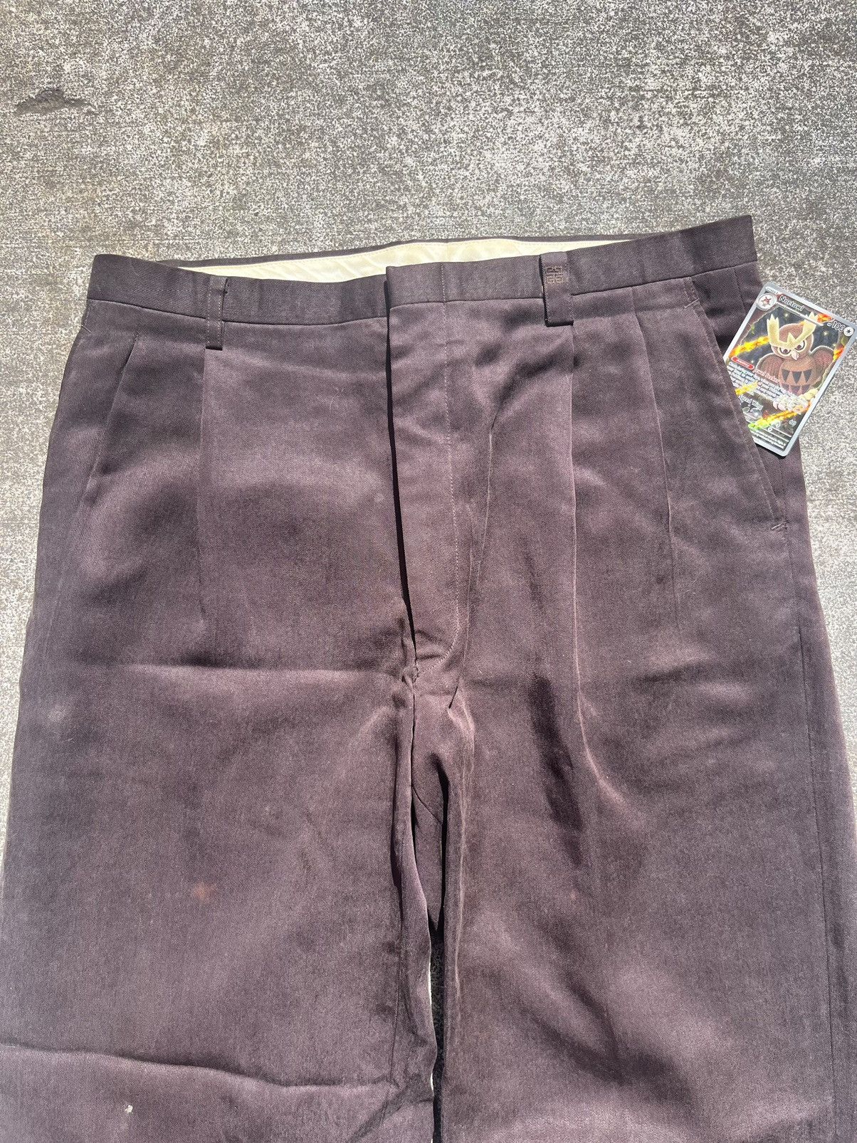 Givenchy Givenchy Pleated Hook and Eye Slacks Size US 32 / EU 48 - 2 Thumbnail