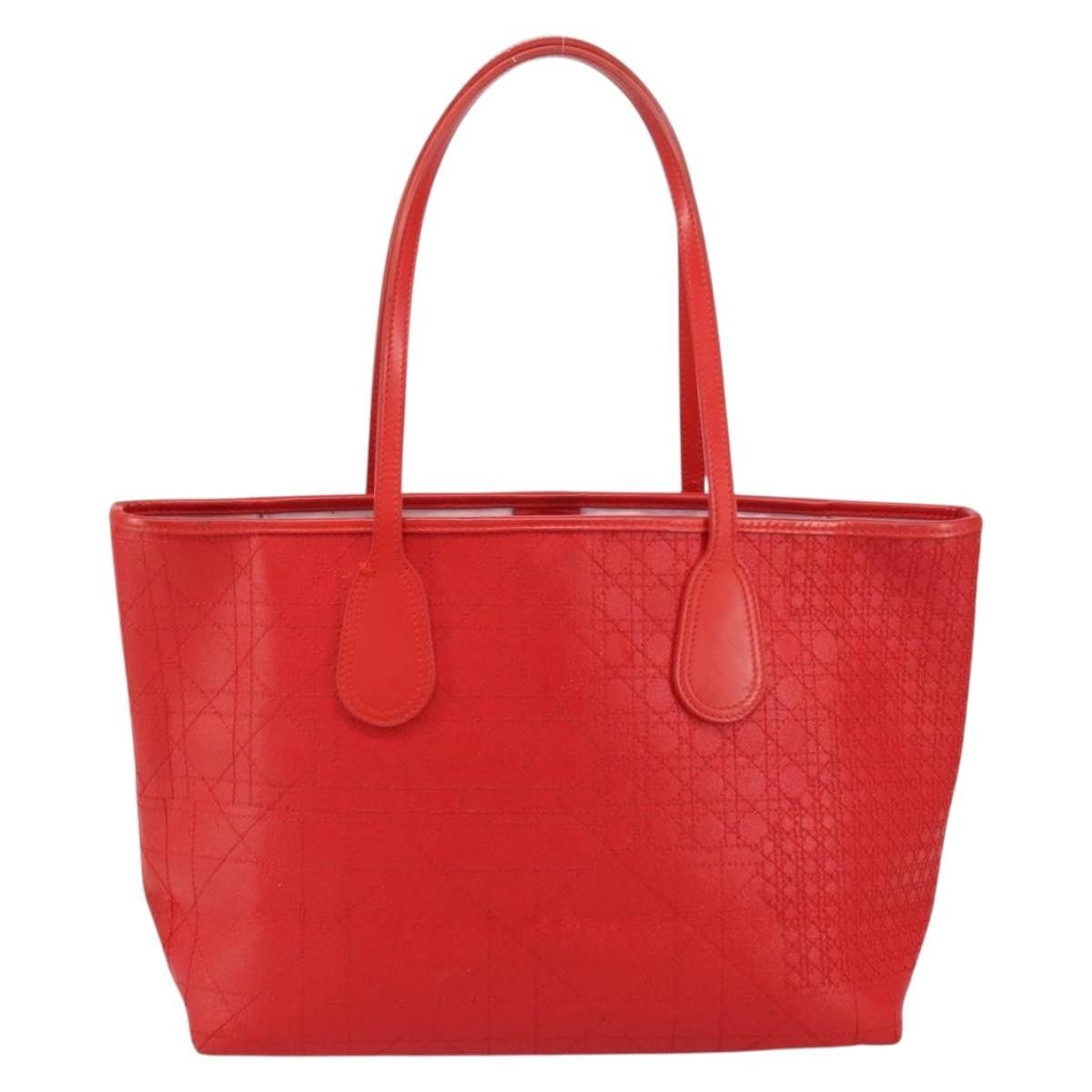 Dior Christian Dior Panarea Tote Printed Cannage Quilt Canvas Size ONE SIZE - 1 Thumbnail