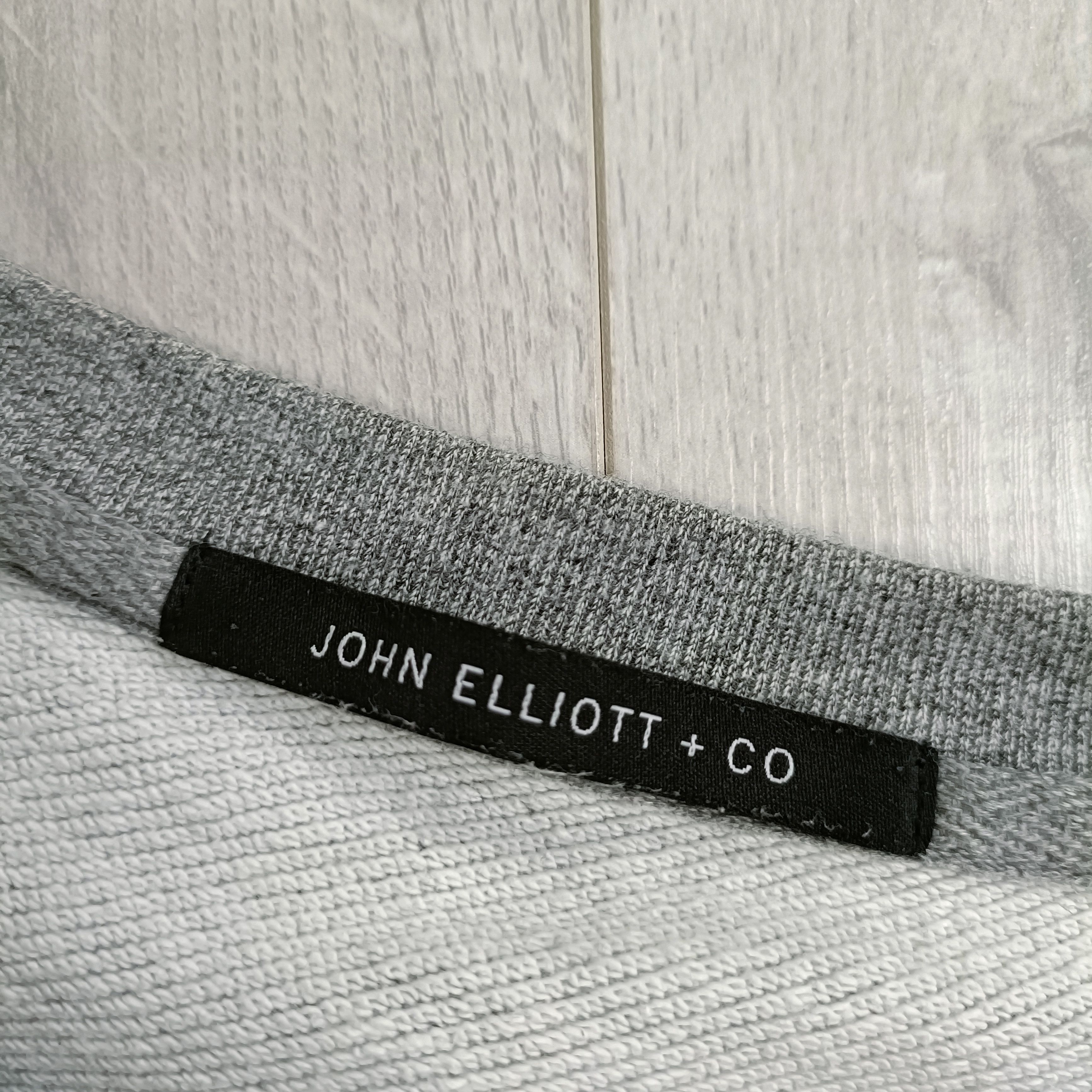 John Elliott Men's Gray Cotton Sweatshirt ! size 2 Size US M / EU 48-50 / 2 - 3 Thumbnail