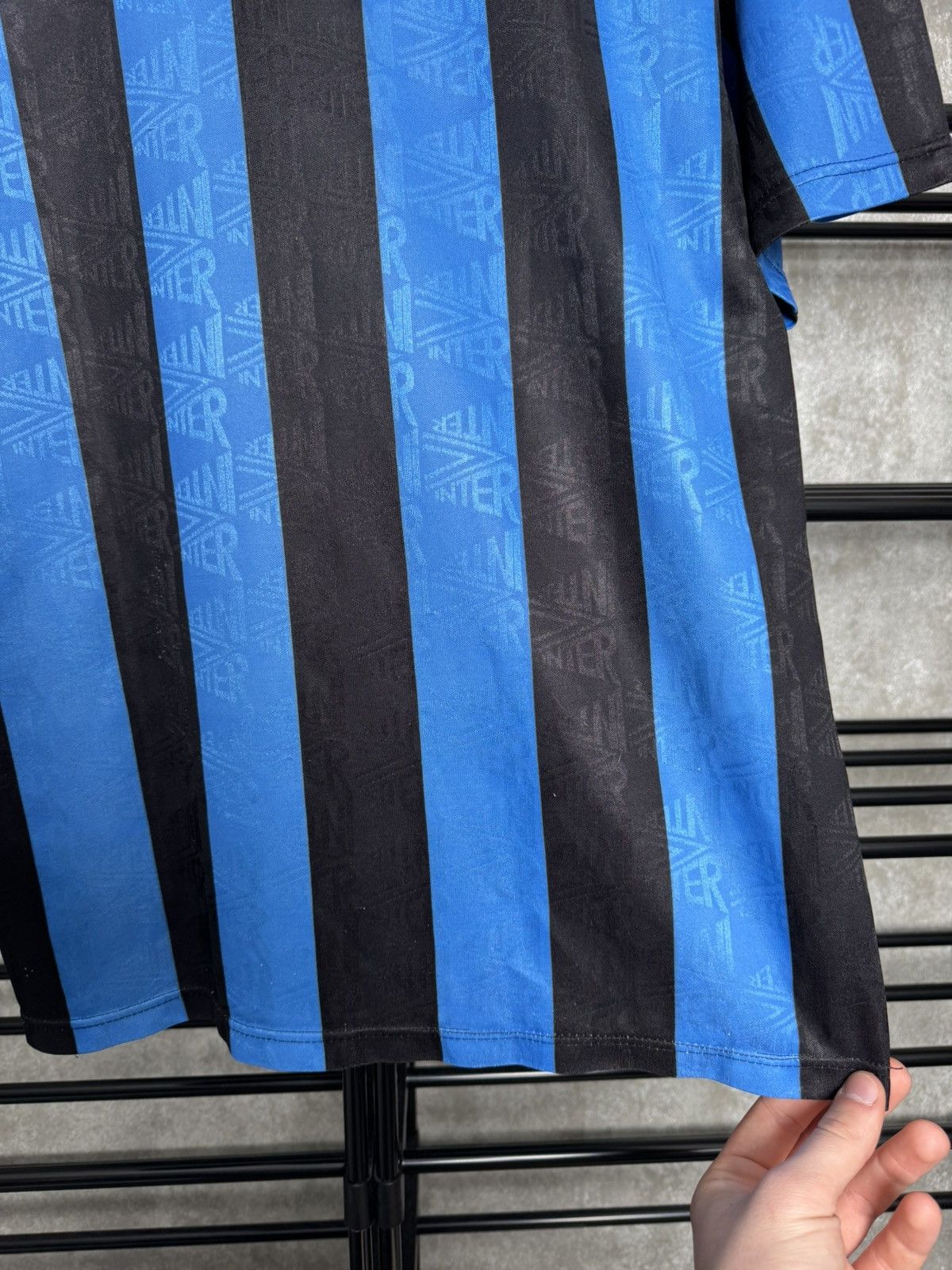 Umbro Vintage Inter Milan 1992-94 Home Umbro Jersey Shirt Size US L / EU 52-54 / 3 - 17 Thumbnail
