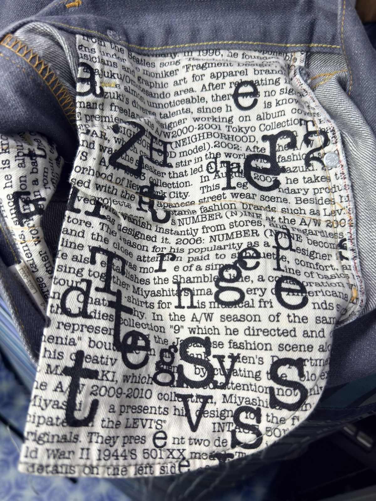 Levi's Levi's LJB03-00 Type 305 Lefty Jeans Size US 29 - 11 Thumbnail