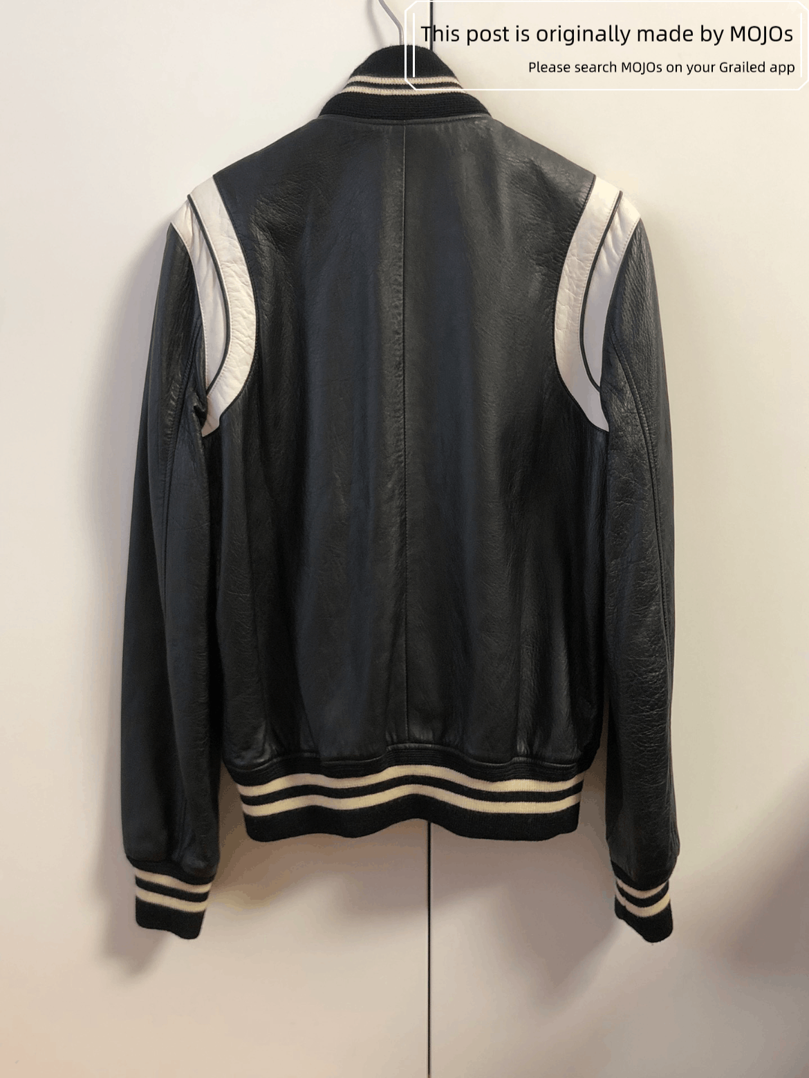 Saint Laurent Paris Sz 46 Saint Laurent Paris Leather Teddy Jacket Size US S / EU 44-46 / 1 - 6 Thumbnail