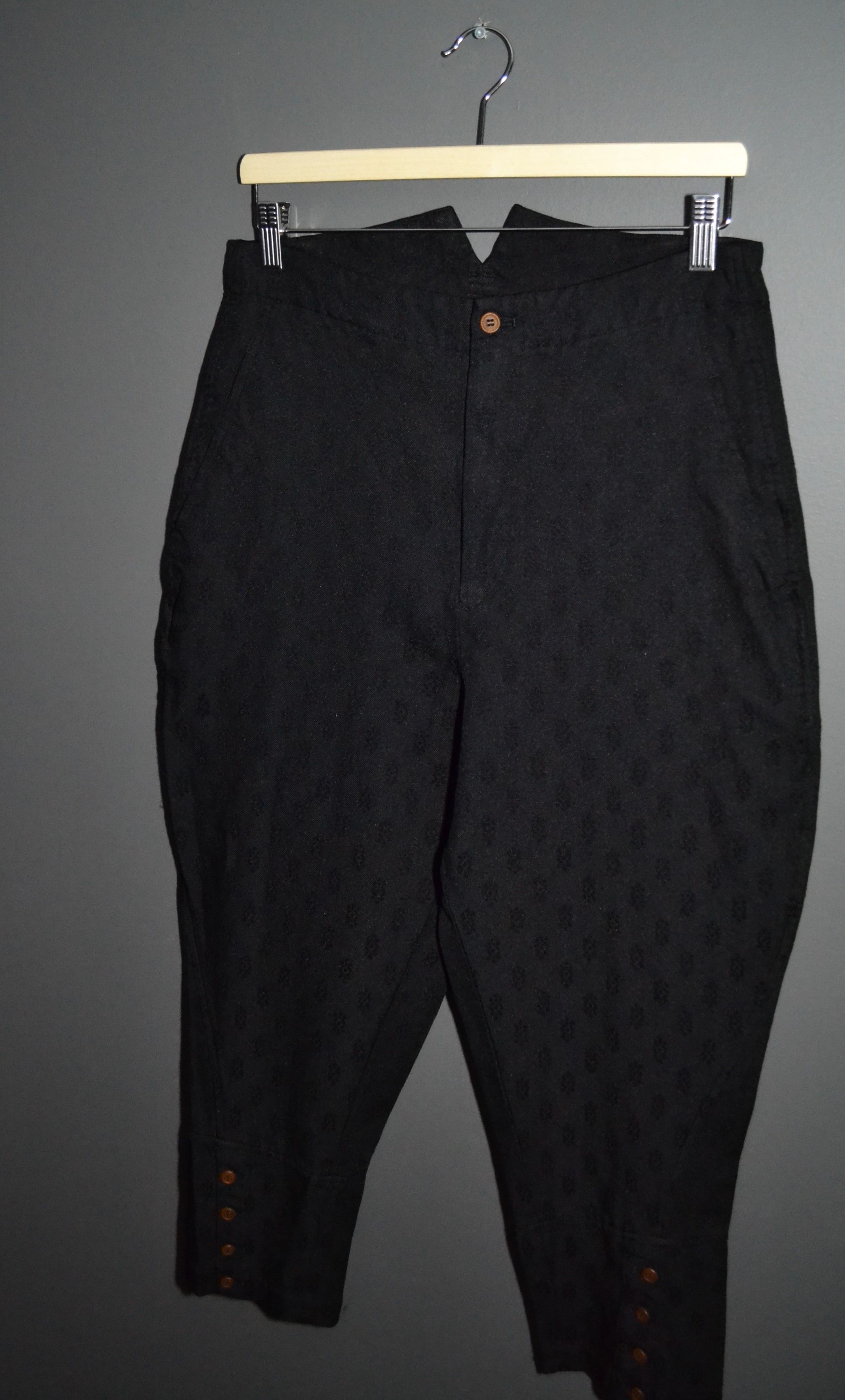 Comme des Garcons Comme Des Garcons Jacquard German Jugend Stiefelhose Pants M Size US 32 / EU 48 - 1 Thumbnail