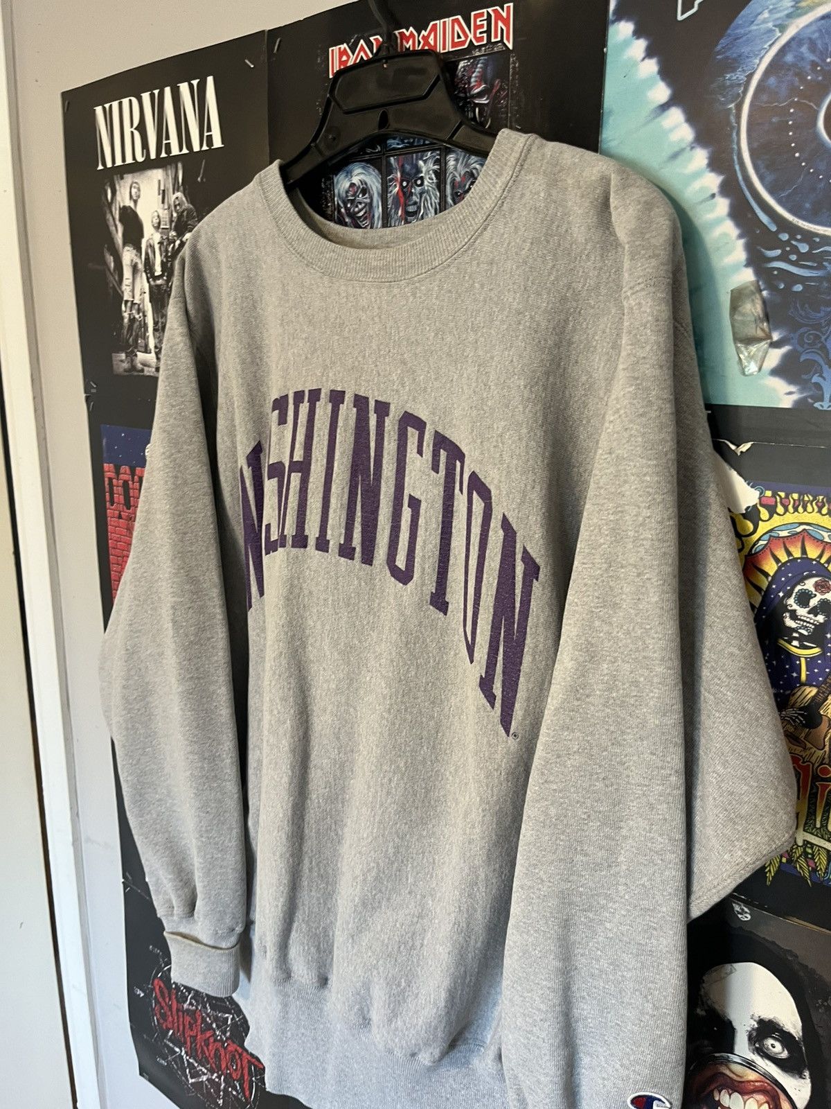 Champion Vintage 90’s Champion Revese Weave Washington State sweater Size US L / EU 52-54 / 3 - 2 Thumbnail
