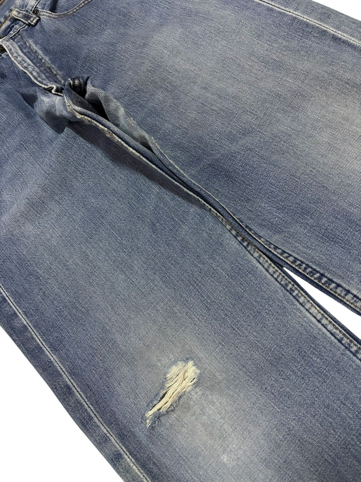 Levi's Vtg 90s Levis 503 Japan Selvedge Distressed Jeans Size US 30 / EU 46 - 5 Thumbnail