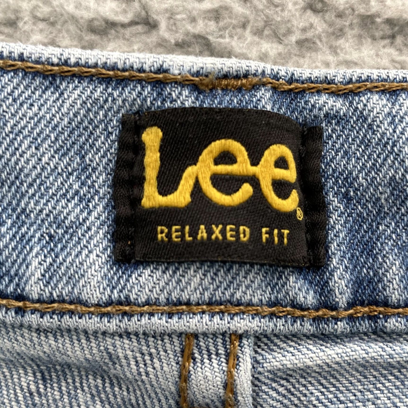 Lee VINTAGE Lee Jeans Men 32x32 Relaxed Straight Denim 90s Workwear Streetwear Y2k blue 32x32 5-Pocket Mens Jeans Size US 32 / EU 48 - 6 Thumbnail