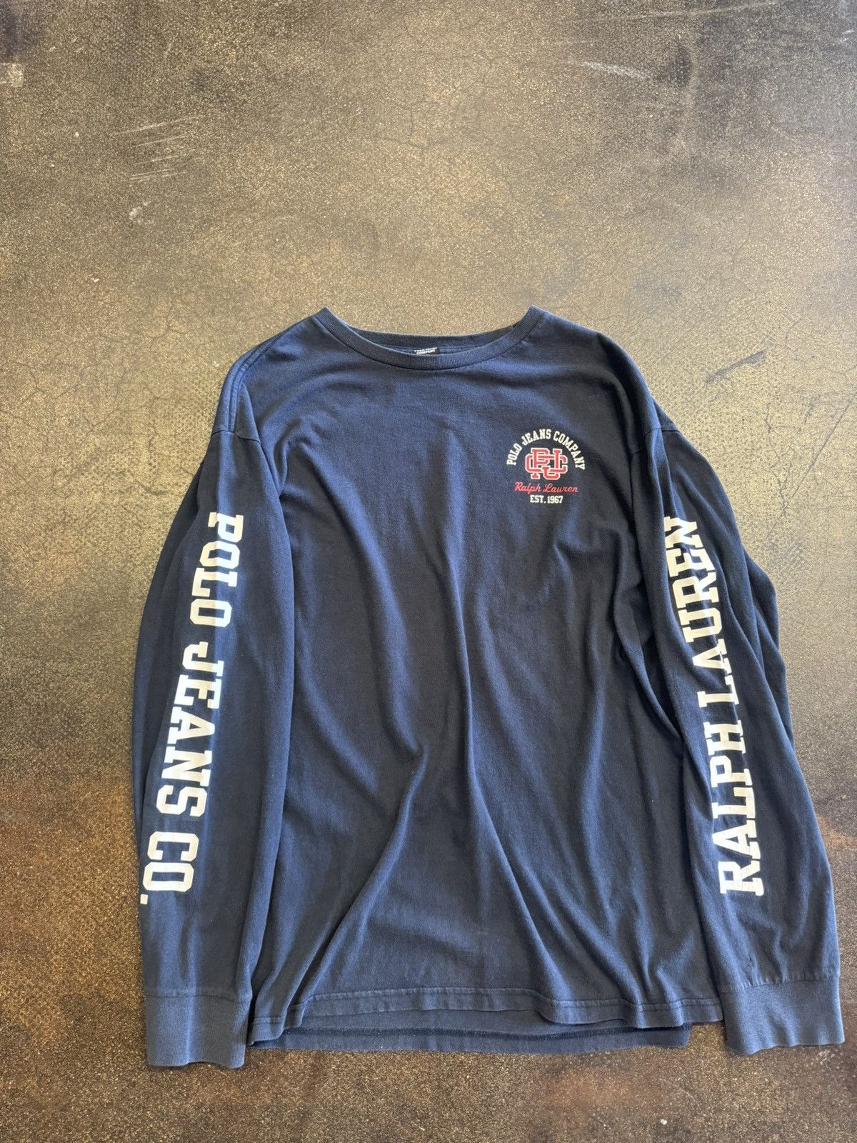 Polo Ralph Lauren × Vintage Vintage Polo Jean Ralph Lauren Long Sleeve Size US L / EU 52-54 / 3 - 1 Preview