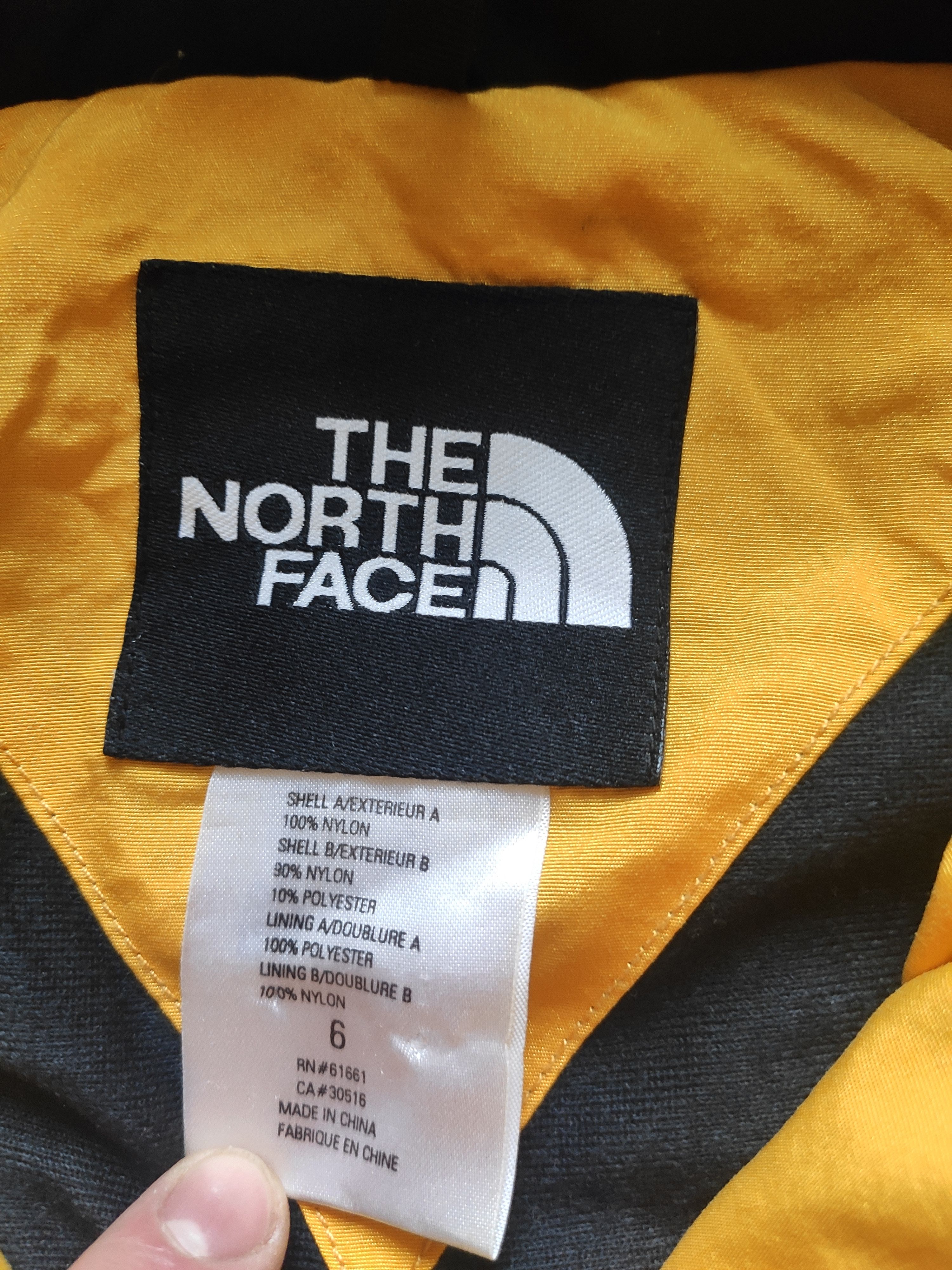 The North Face × Vintage The North face jacket windbreaker extreme light 90s S yellow Size US S / EU 44-46 / 1 - 3 Thumbnail