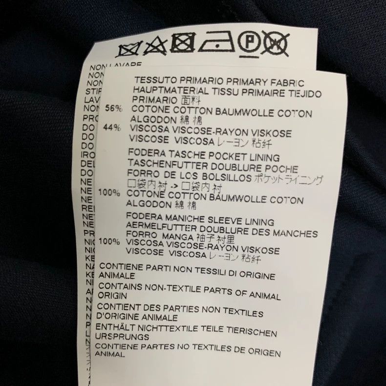 Maison Margiela Maison Margiela SS17 dark blue drawstring windbreaker coat Size XS / US 0-2 / IT 36-38 - 5 Thumbnail