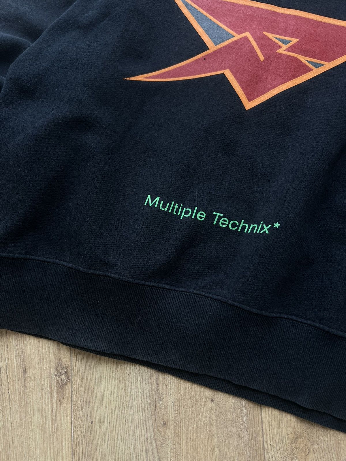 Stussy 00’s STUSSY X NEXUS VII 7 MULTIPLE TECHNIX CREWNECK CROPFIT Size US M / EU 48-50 / 2 - 6 Thumbnail
