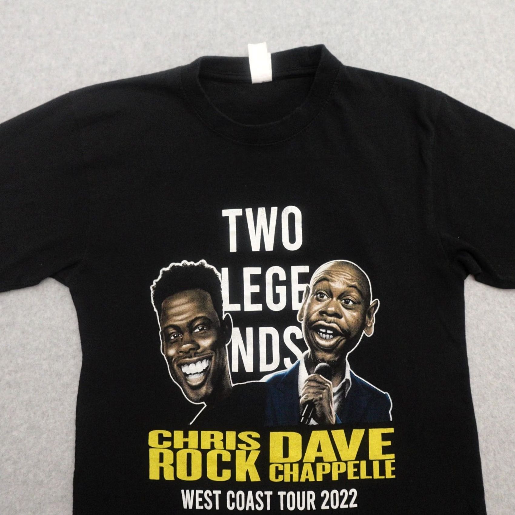 Vintage Chris Rock Dave Chappelle Legends Comedy Tour T-Shirt Medium Size US M / EU 48-50 / 2 - 6 Thumbnail