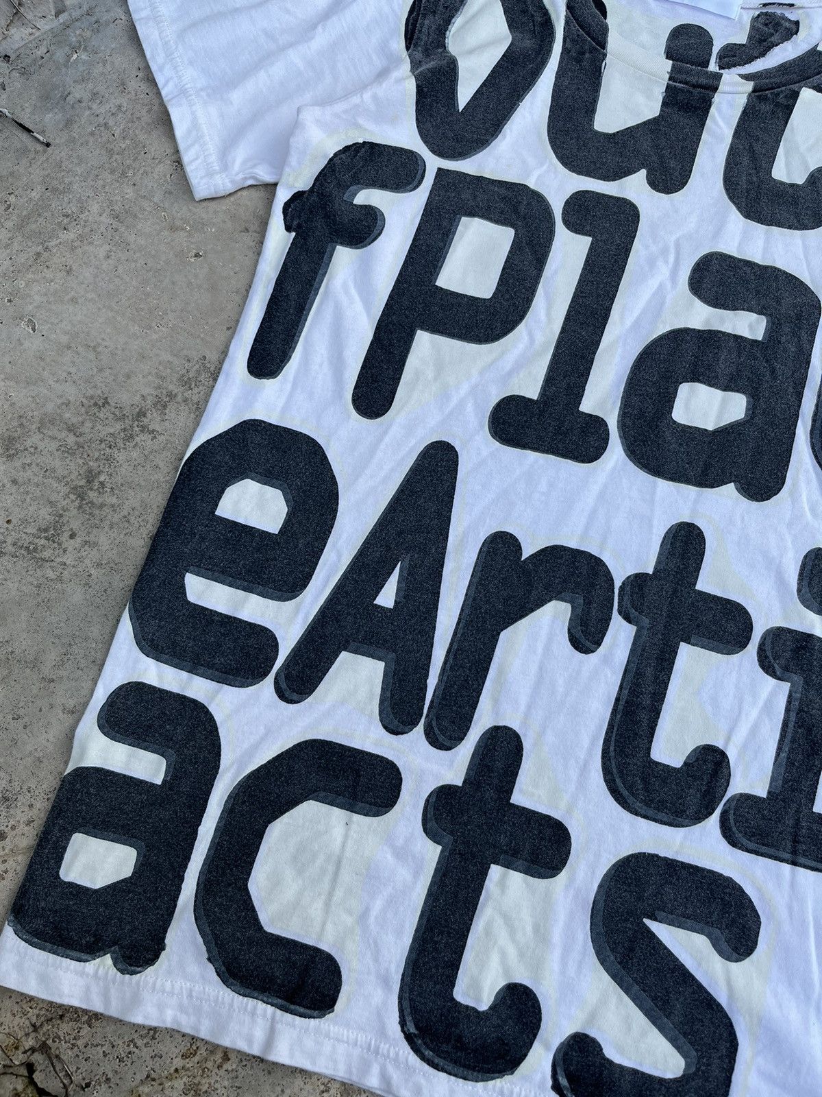 Issey Miyake × Japanese Brand × Ne-Net ⚡️STEALS⚡️Ne-Net Issey Miyake Spell Out OVP Logo Tee 🇯🇵 Size US S / EU 44-46 / 1 - 4 Thumbnail