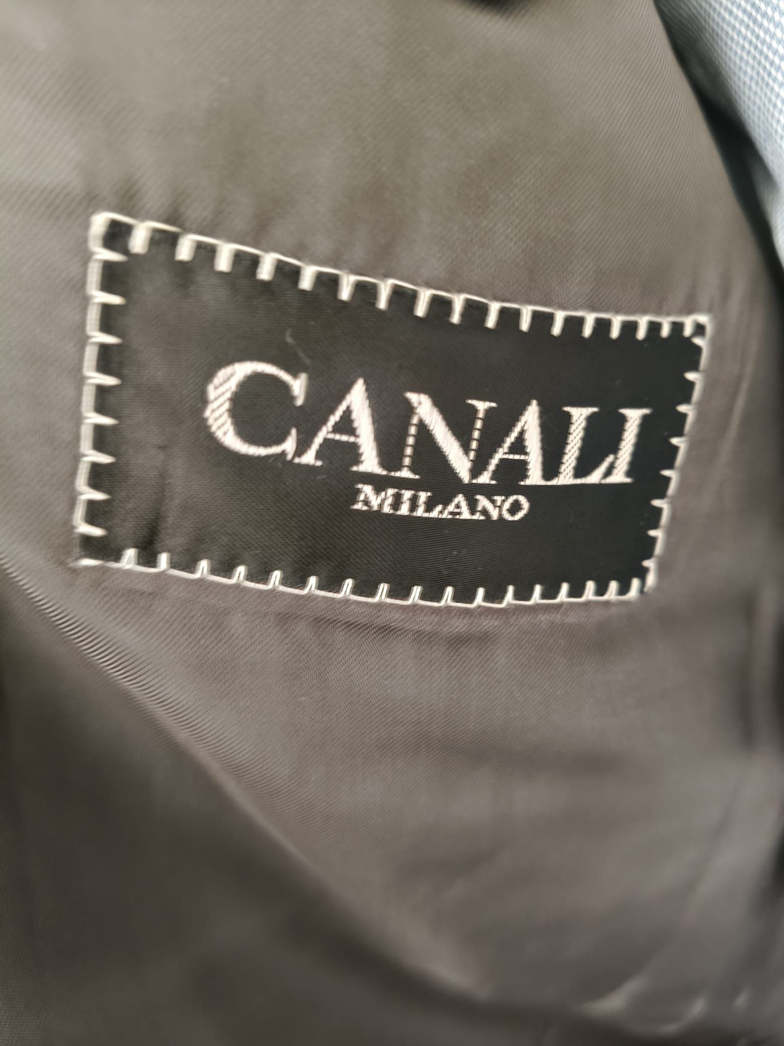 Canali Canali sartorial double breasted 4×1Jacket made in Italy Size 48S - 2 Thumbnail