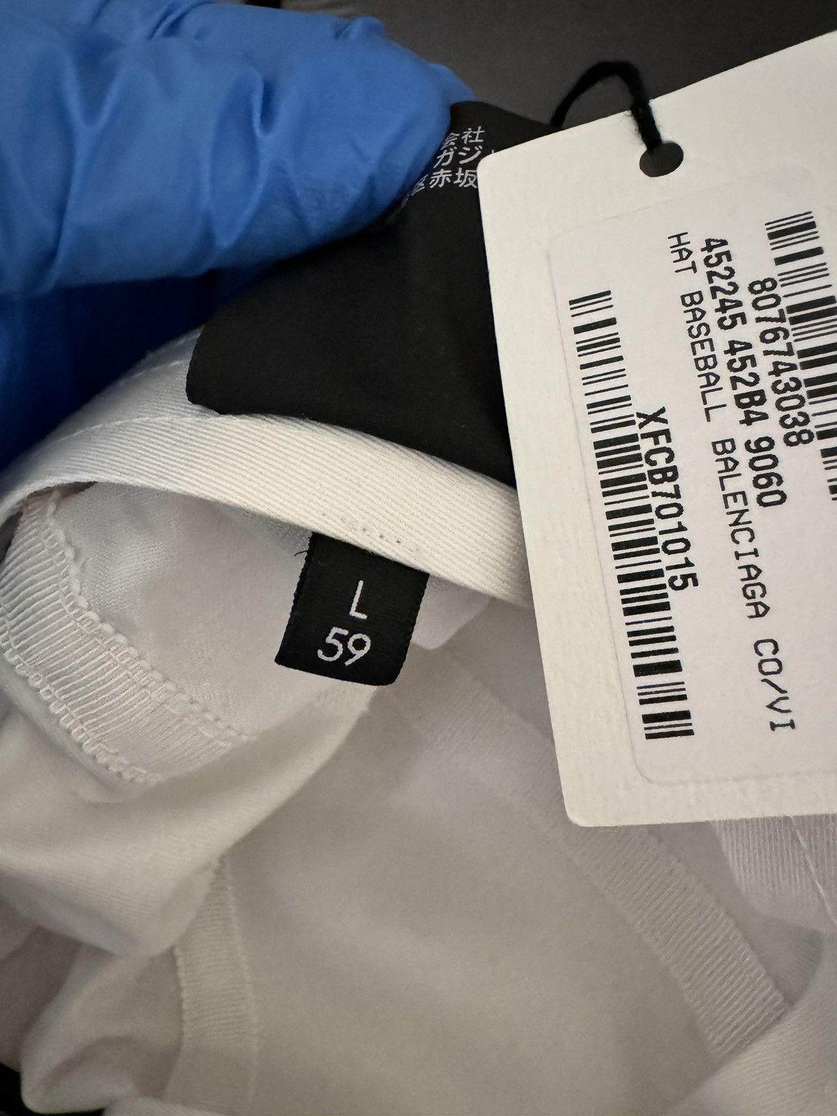 Balenciaga Balenciaga Embroidered Baseball Cap Size ONE SIZE - 8 Thumbnail